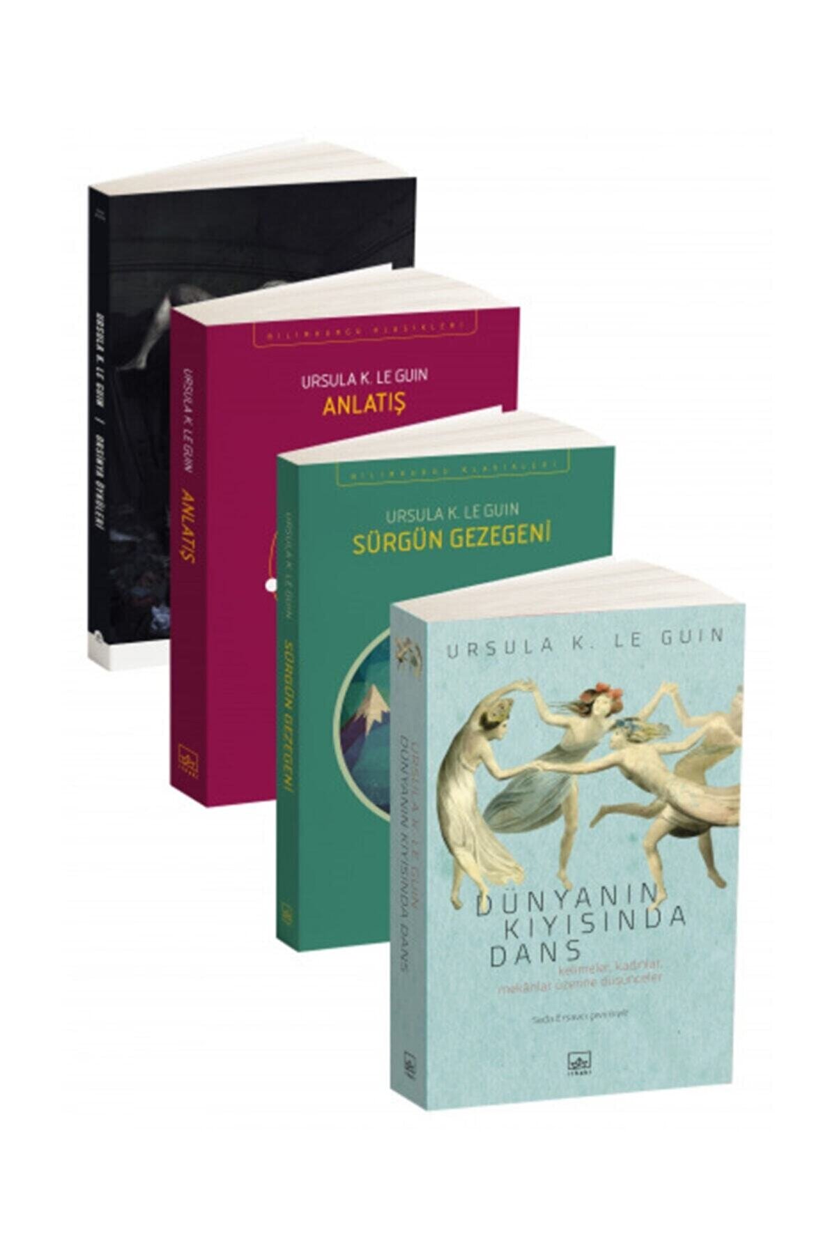 İthaki Yayınları Ursula K. Le Guin 4 Kitap Takım