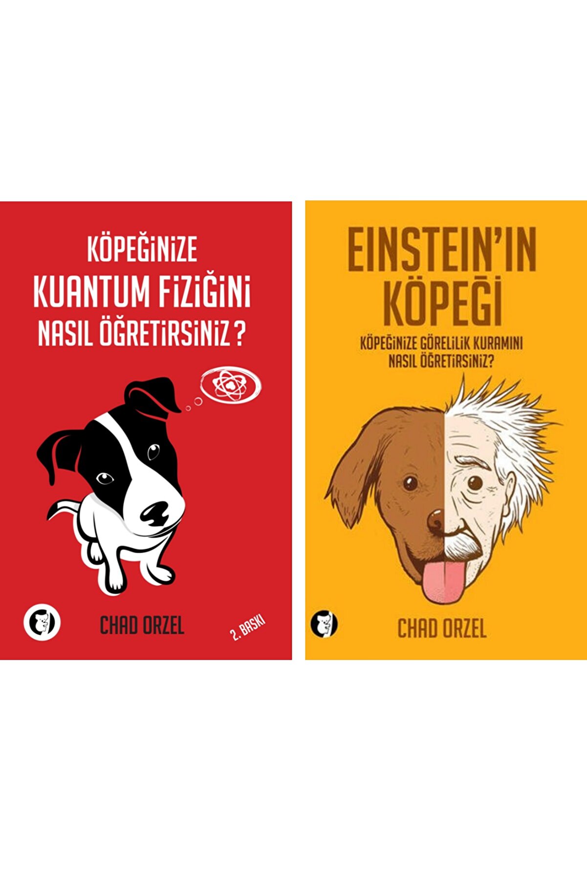 Aylak Kitap 2 Kitap Set - Köpeğinize Kuantum Fiziğini Ve Görelilik Kuramını Nasıl Öğretirsiniz?