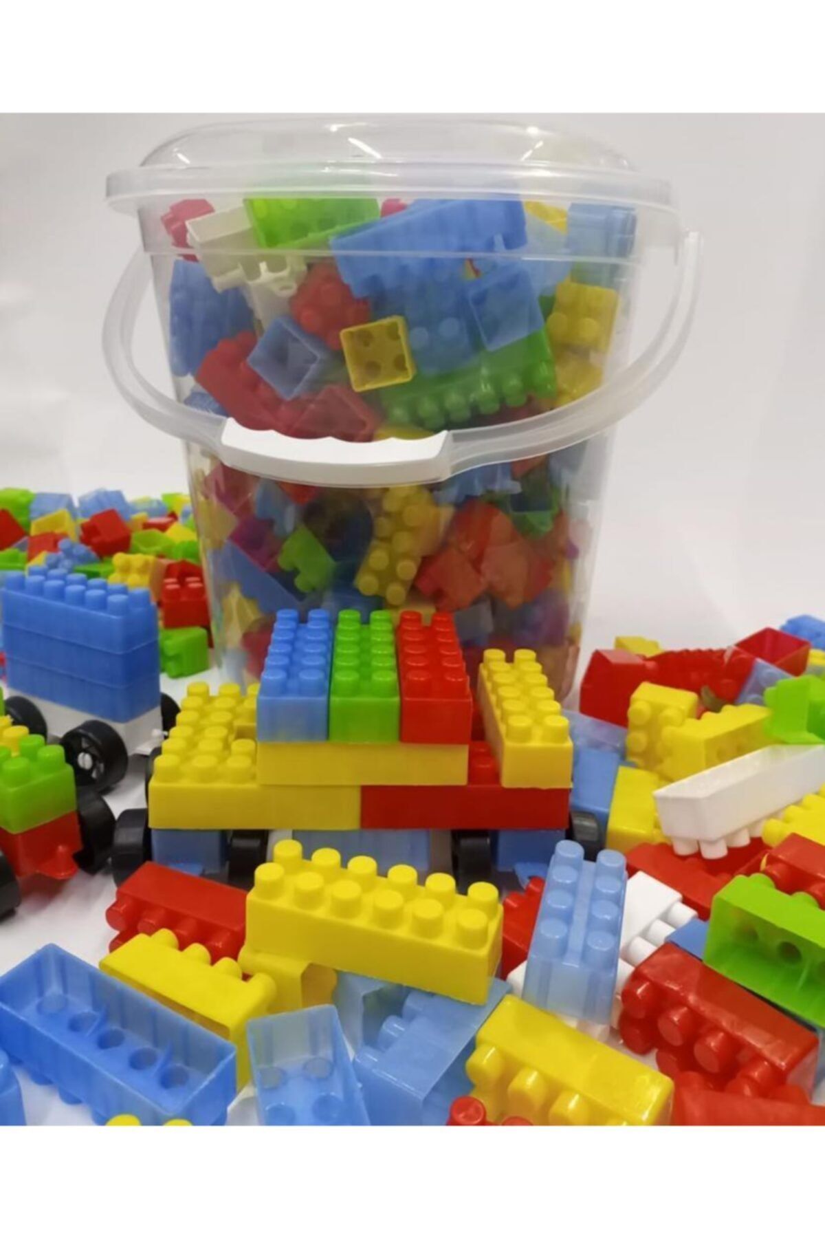 abnturk Özel Saklama Kutusunda 300 Parça Lego Seti 1.kalite Sağlıklı Plastik Zeka Geliştirici Yapı Blokları