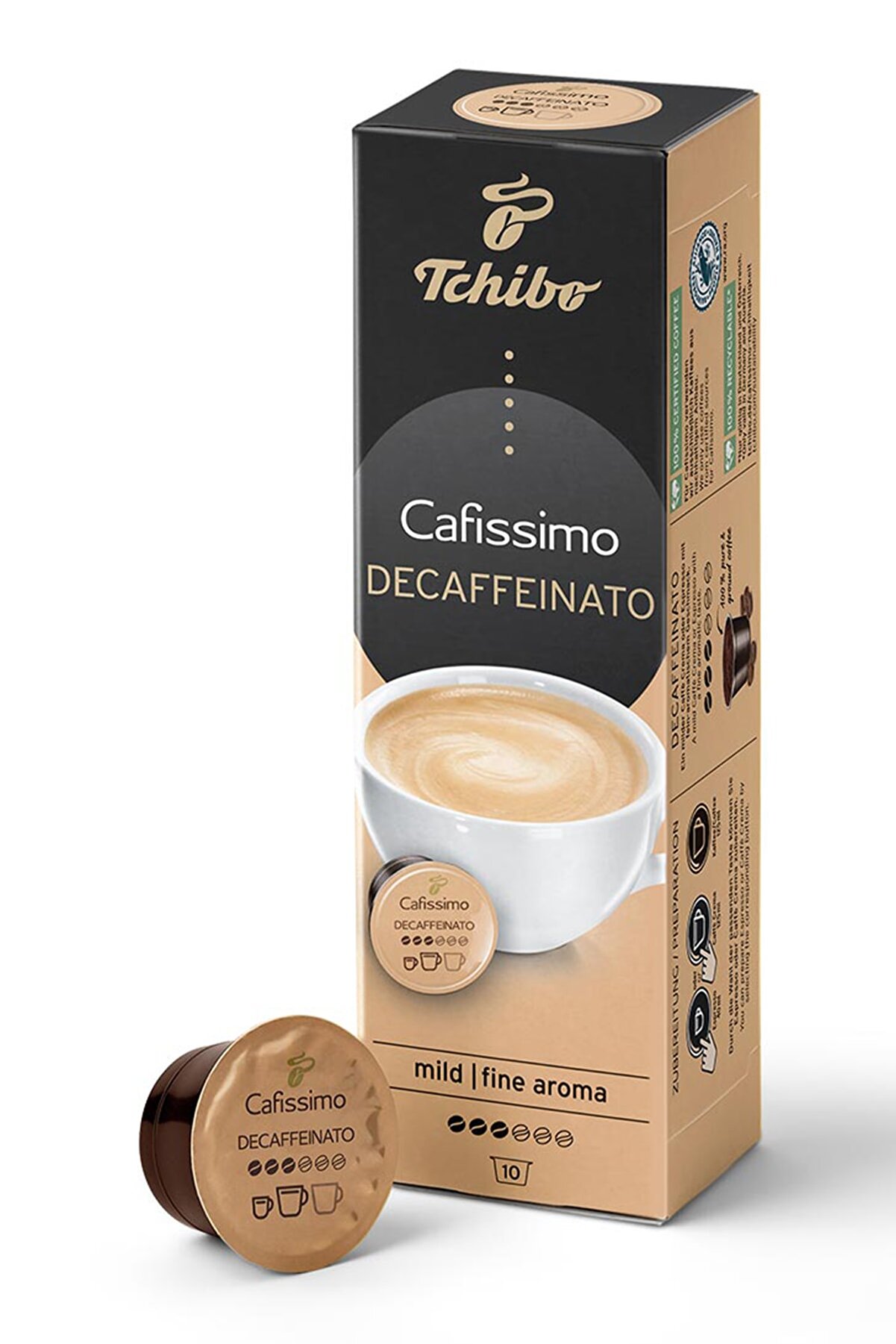 Tchibo Cafissimo Caffè Crema Decaffeinato 10 Adet Kapsül Kahve
