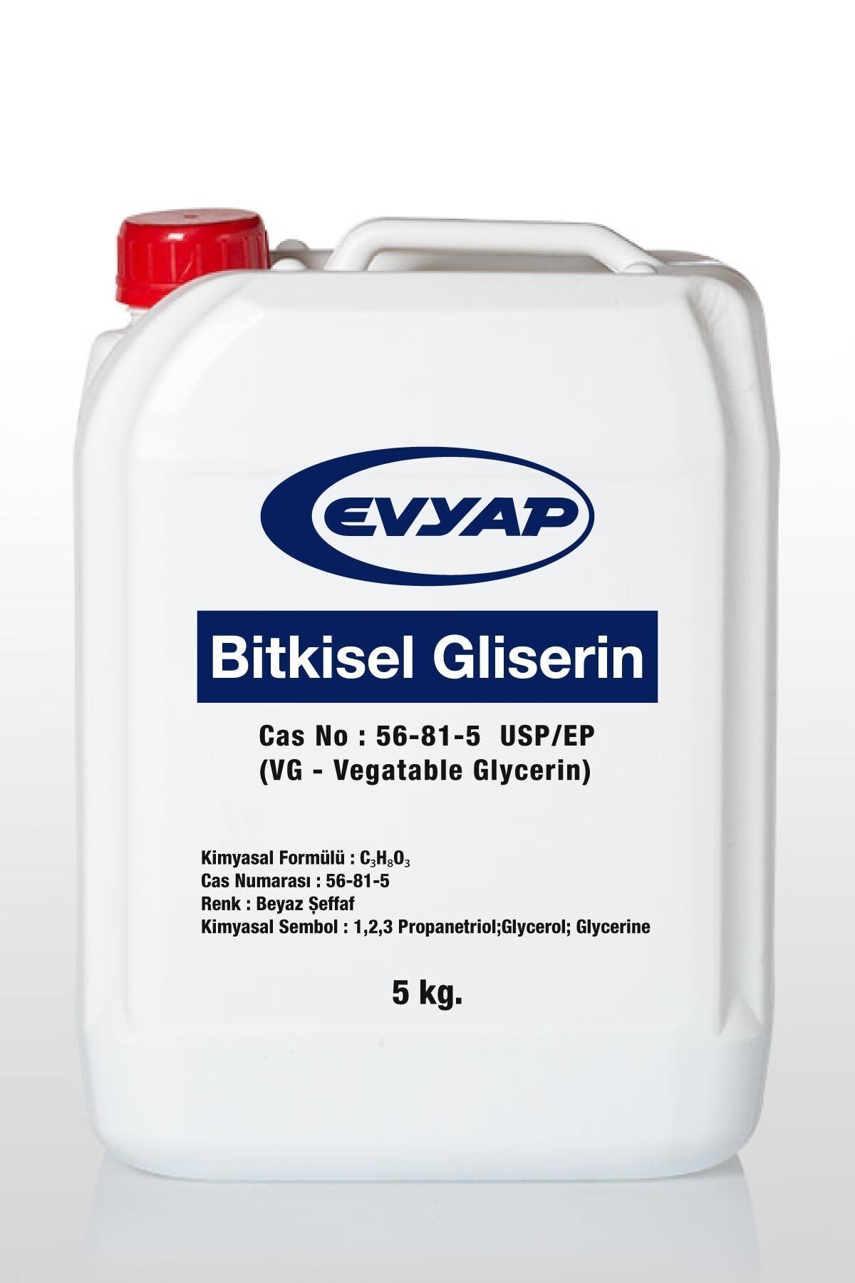 Evyap Bitkisel Gliserin(VG) 5 Kg.