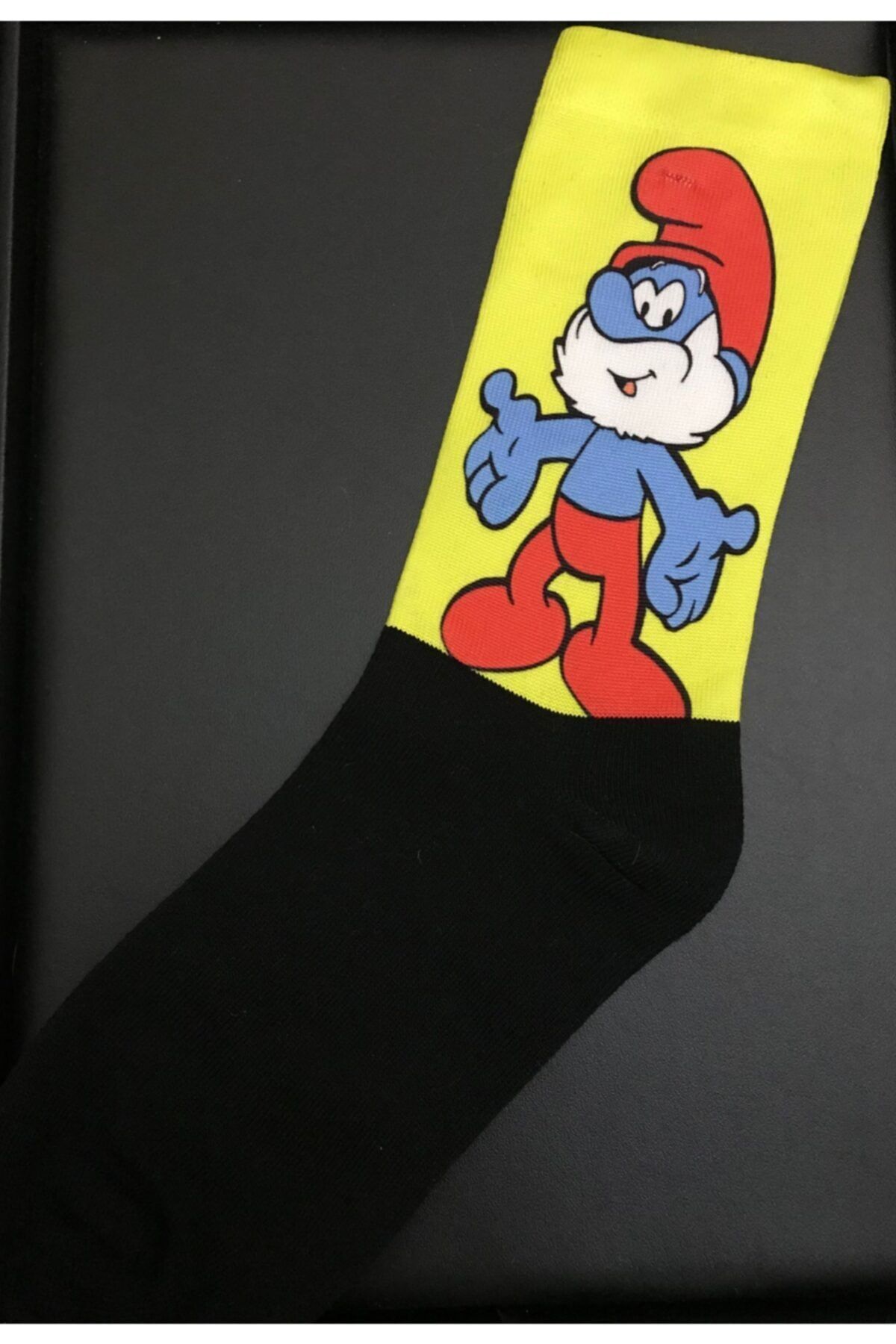 HC Boutique Yetişkin Digital Baskılı Çorap-şirin Baba