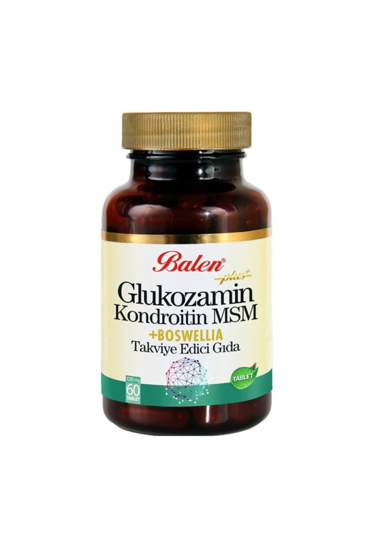 Balen Glukozamin Kondroitin Msm Boswellia Akgünlük Tablet 60 X 1200 Mg Glukosamin Bosvelya