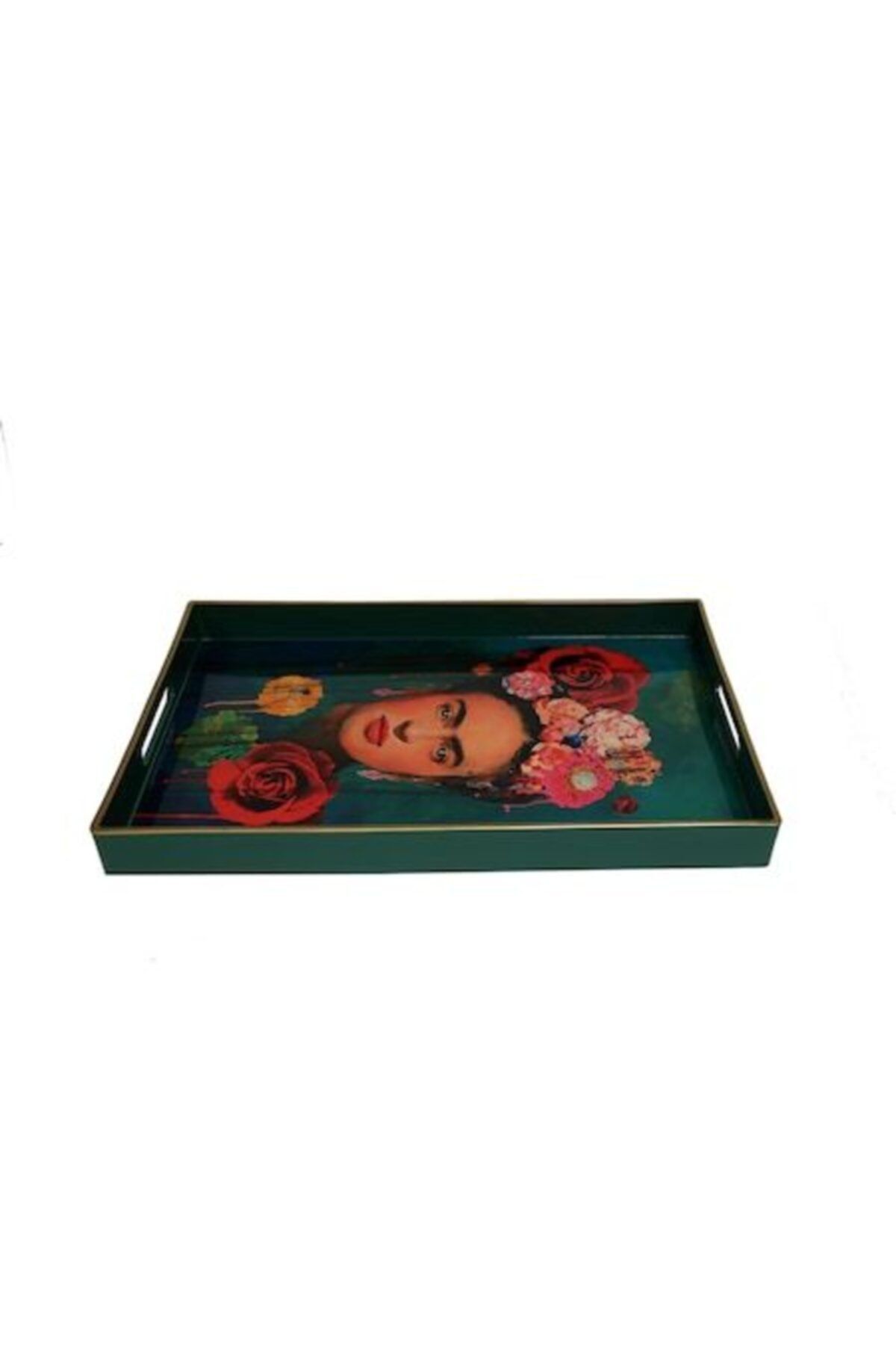 Lucky Art Luckyart Dik Frida Desenli Tepsi 45x31cm Lysp001