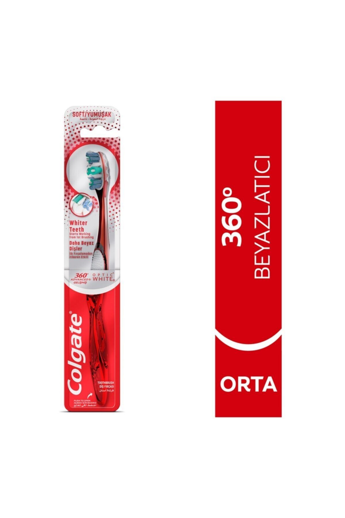 Colgate Marka: Diş Fırçası 360 Advanced Optic White Kategori: Manuel Diş Fırçası