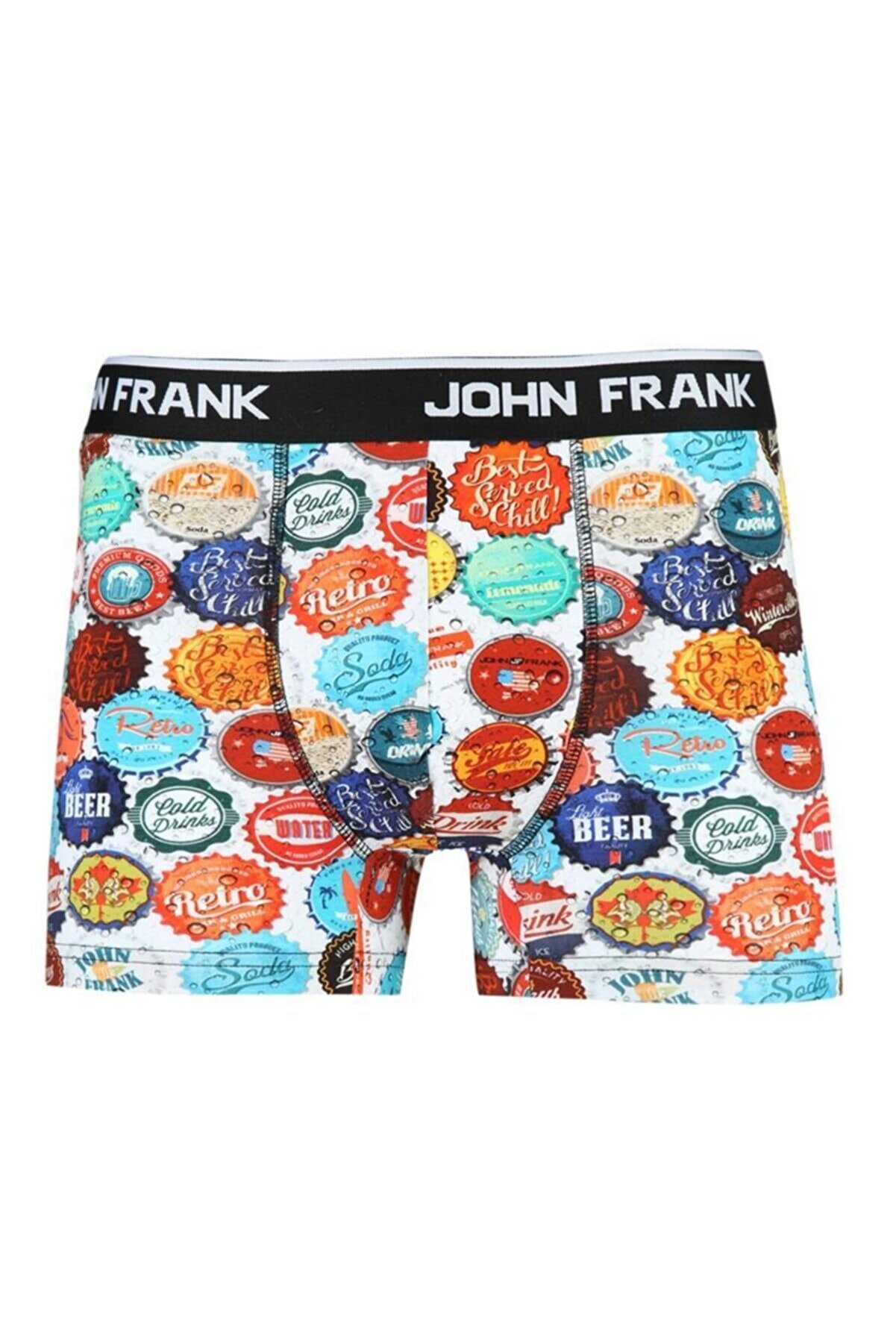 John Frank Digital Printing Erkek Boxer