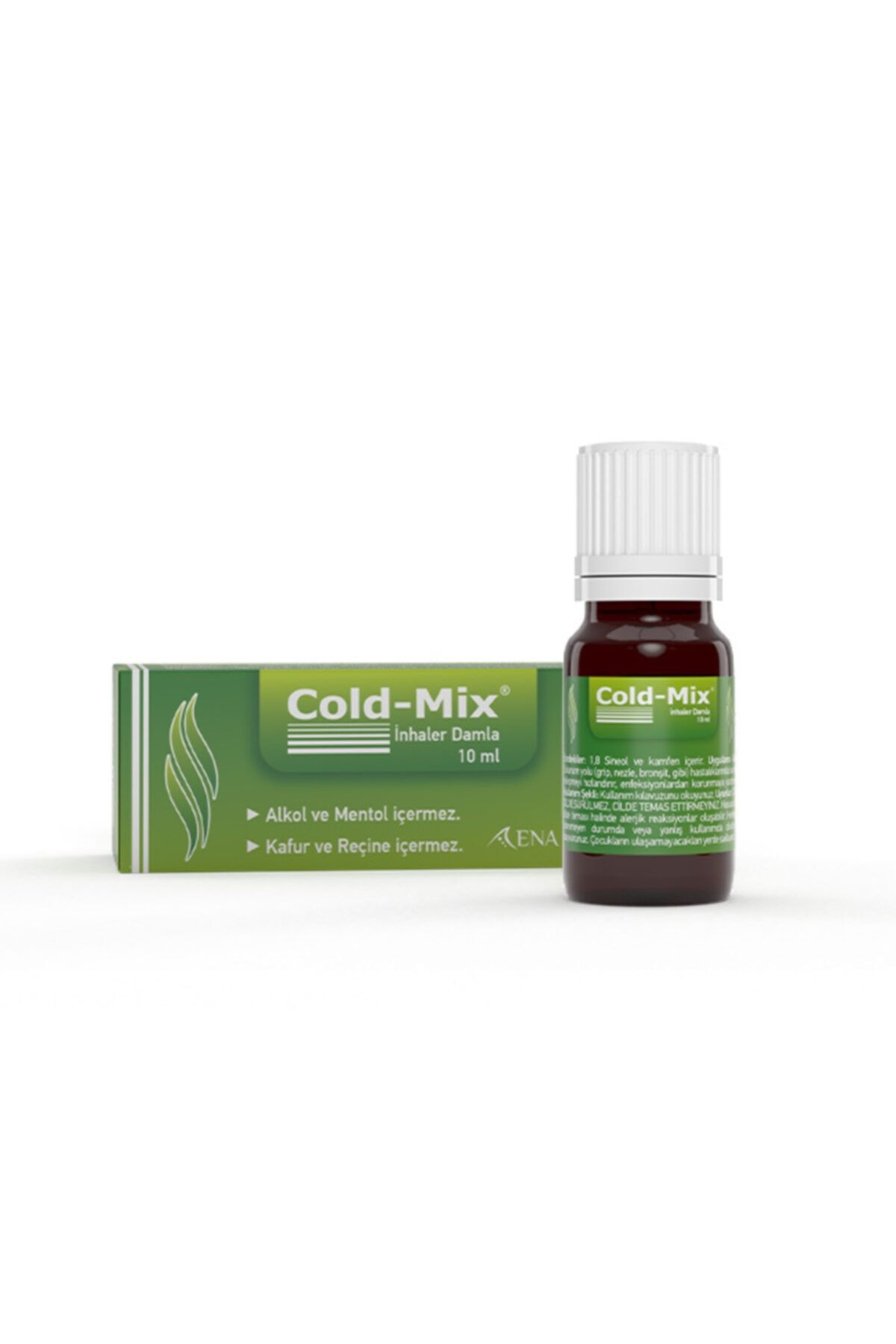Cold-Mix Inhaler Okaliptüs Ve Ladin Yağları Içeren Inhaler Damla 10ml