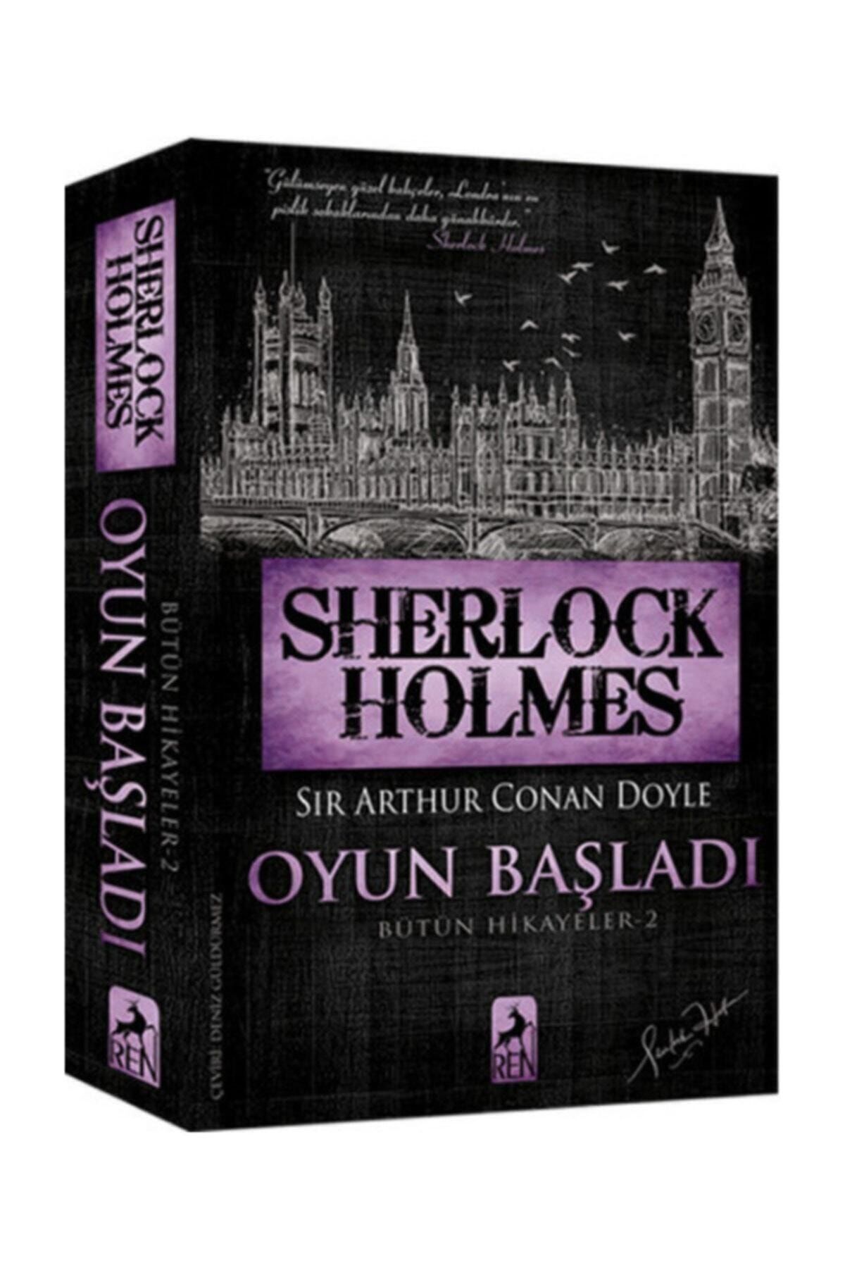 Ren Kitap Sherlock Holmes - Oyun Başladı - Bütün Hikayeler 2 - Sir Arthur Conan Doyle