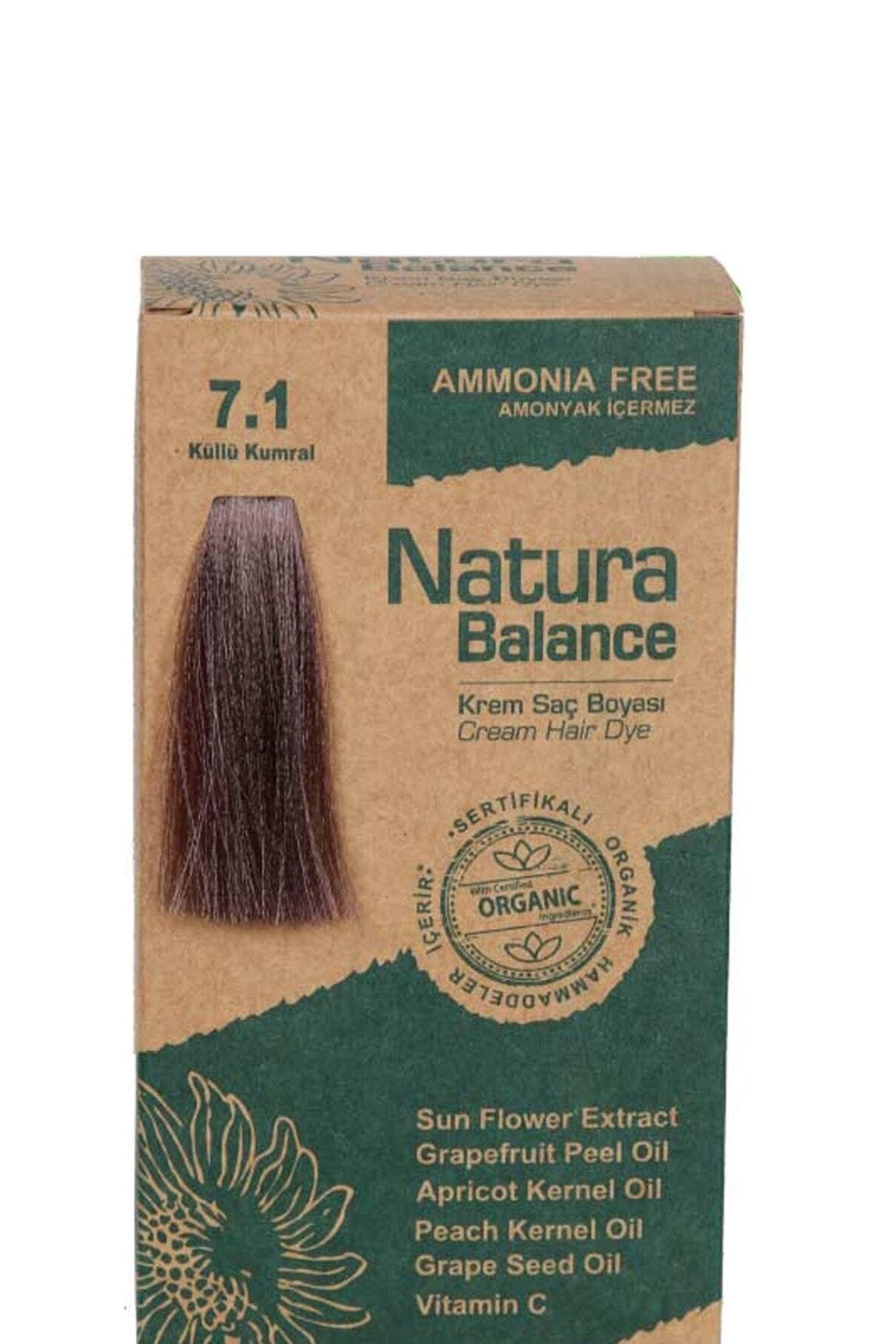 NATURABALANCE Natura Balance Saç Boyası 7.1 Küllü Kumral