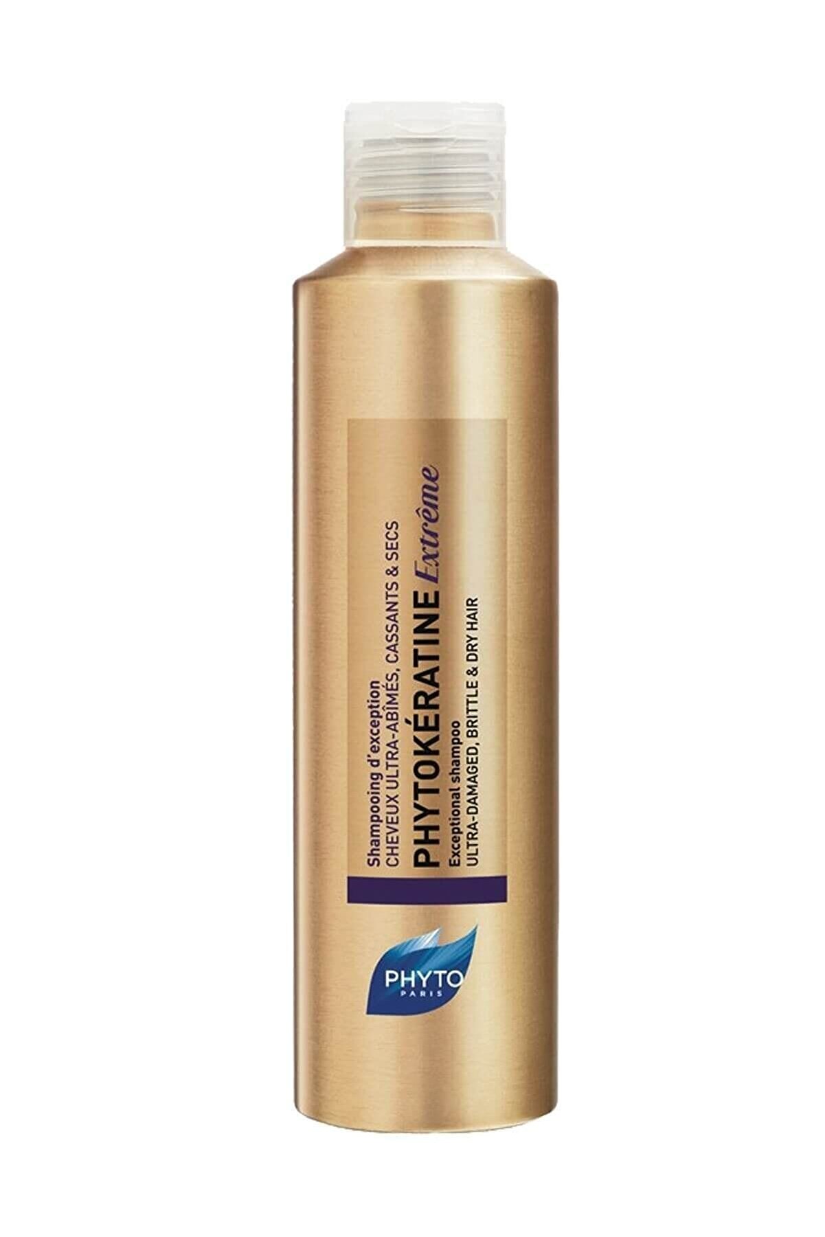 Phyto Phytokeratine Extreme Shampoo Çok Yıpranmış Saçlar için Olağanüstü Bakım Şampuanı