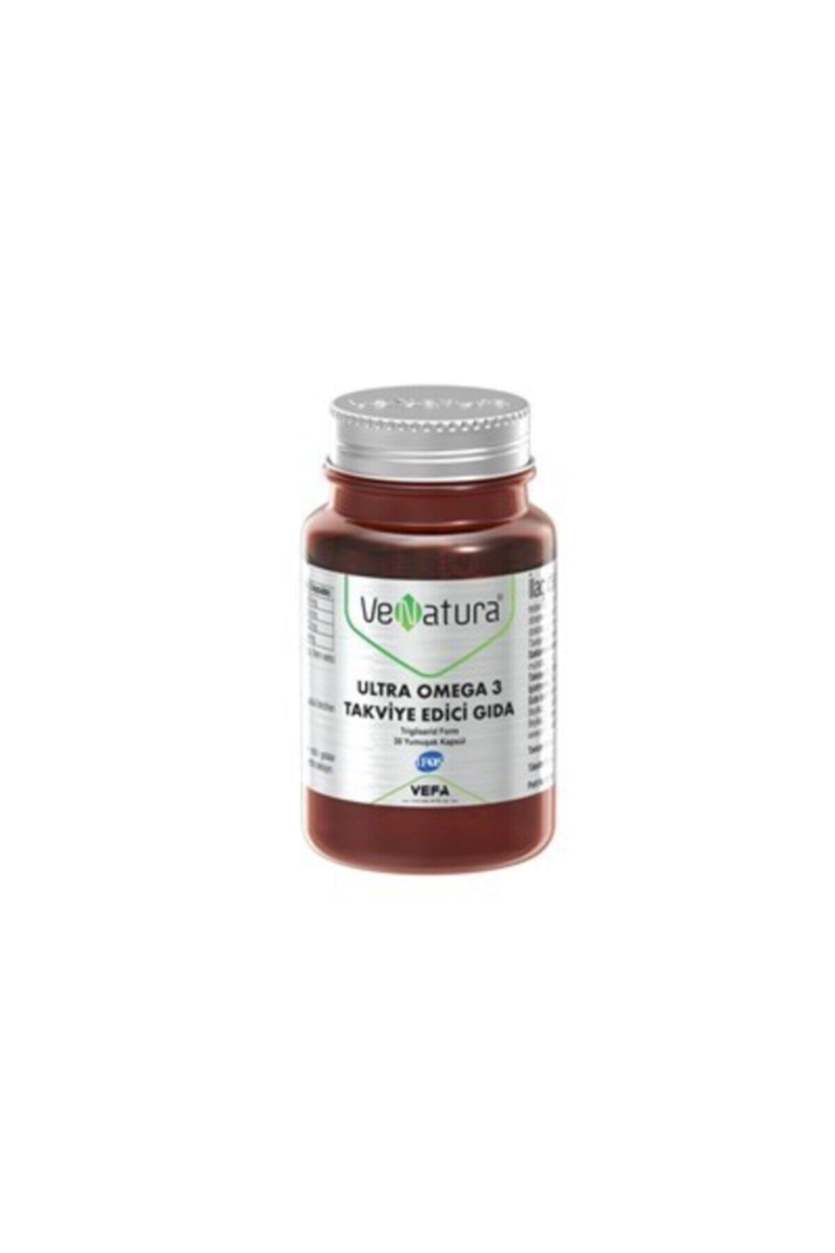 Venatura Ultra Omega 3 30 Kapsül Takviye Edici Gıda