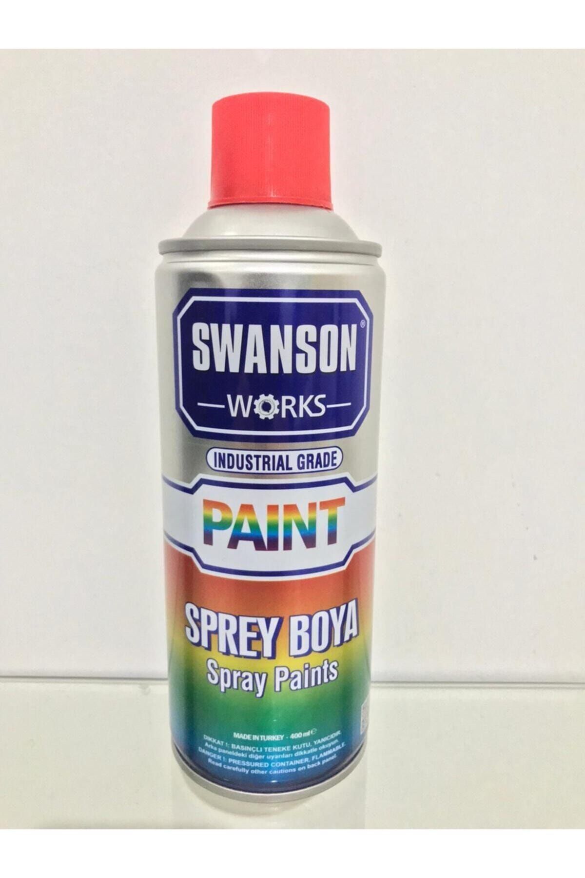SWANSON WORKS Kırmızı Renk Spray Boya 400 ml