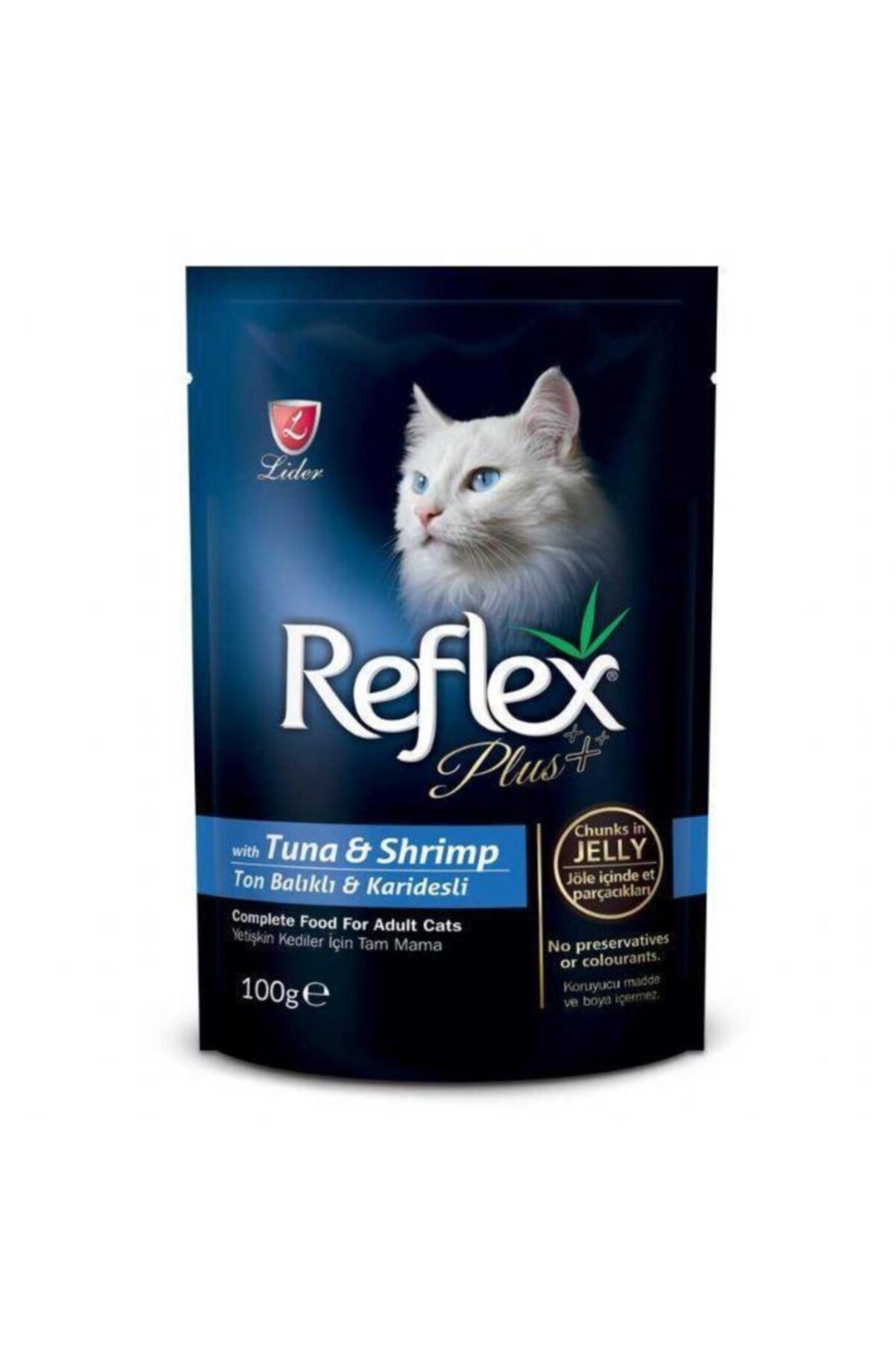 Reflex Plus Kedi Ton Balıklı Ve Karidesli Pouch 100gr