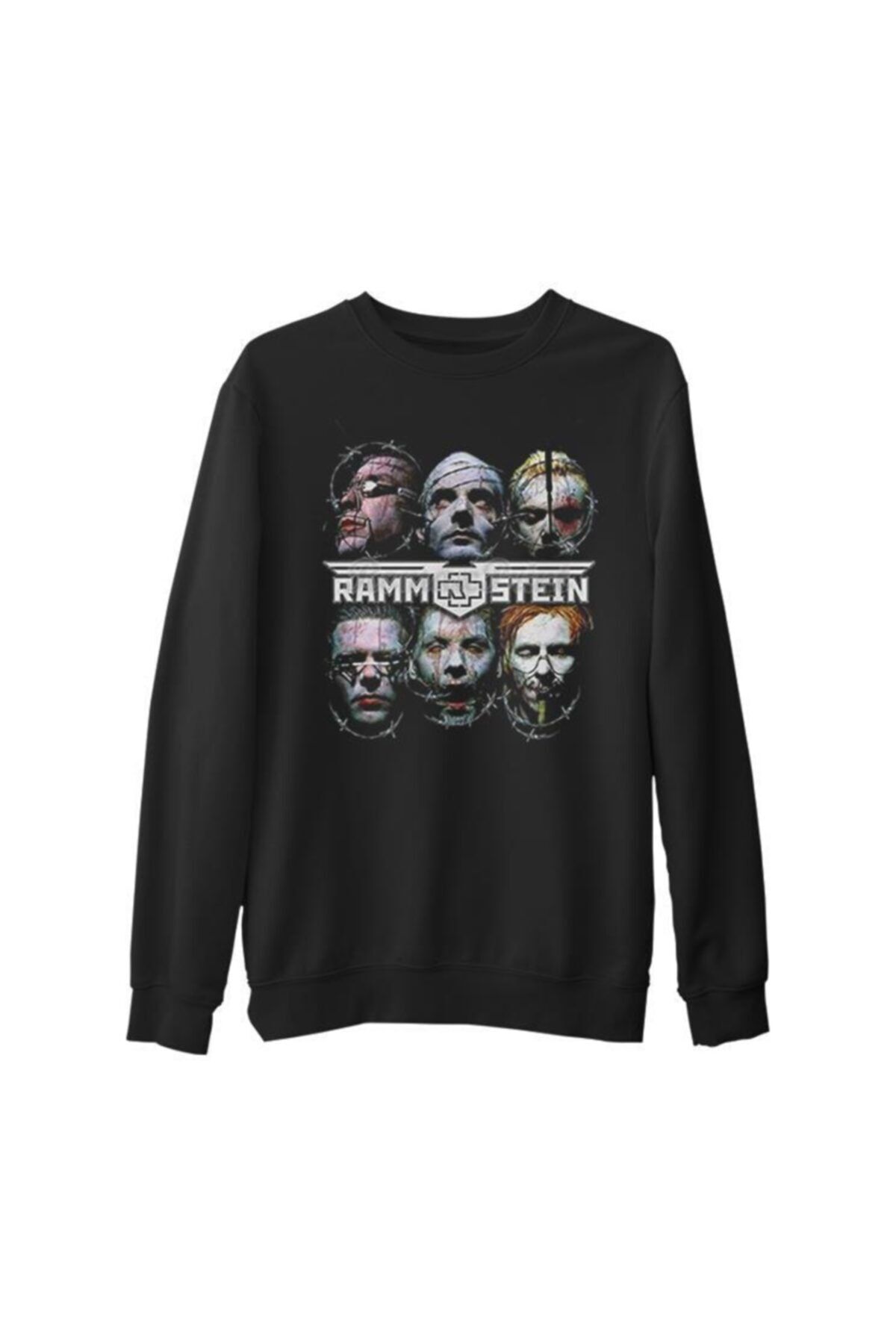 Lord T-Shirt Rammstein - Sehnsucht Grup Siyah Erkek Kalın Sweatshirt