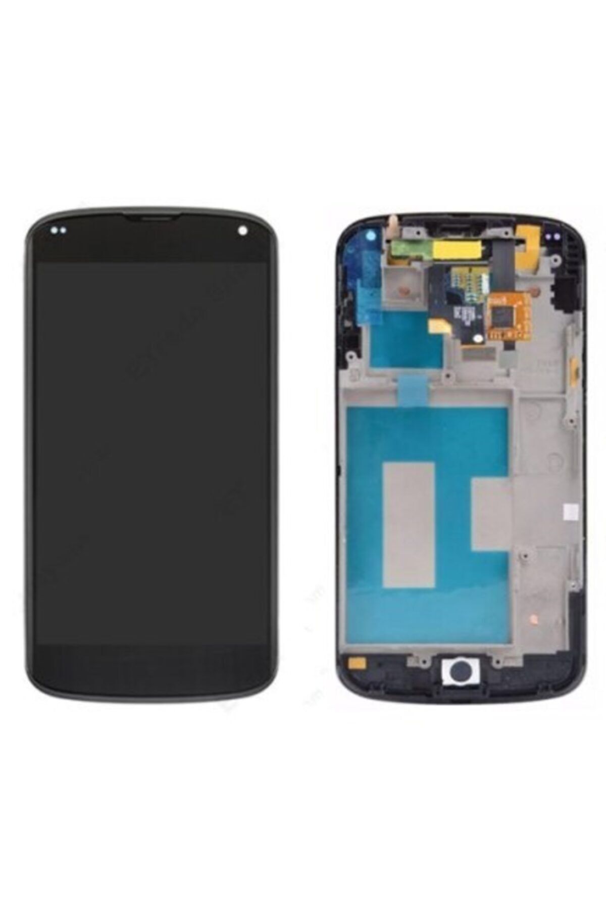 LG Nexus 4 (e960) Lcd Ekran+dokunmatik Full Çıtalı