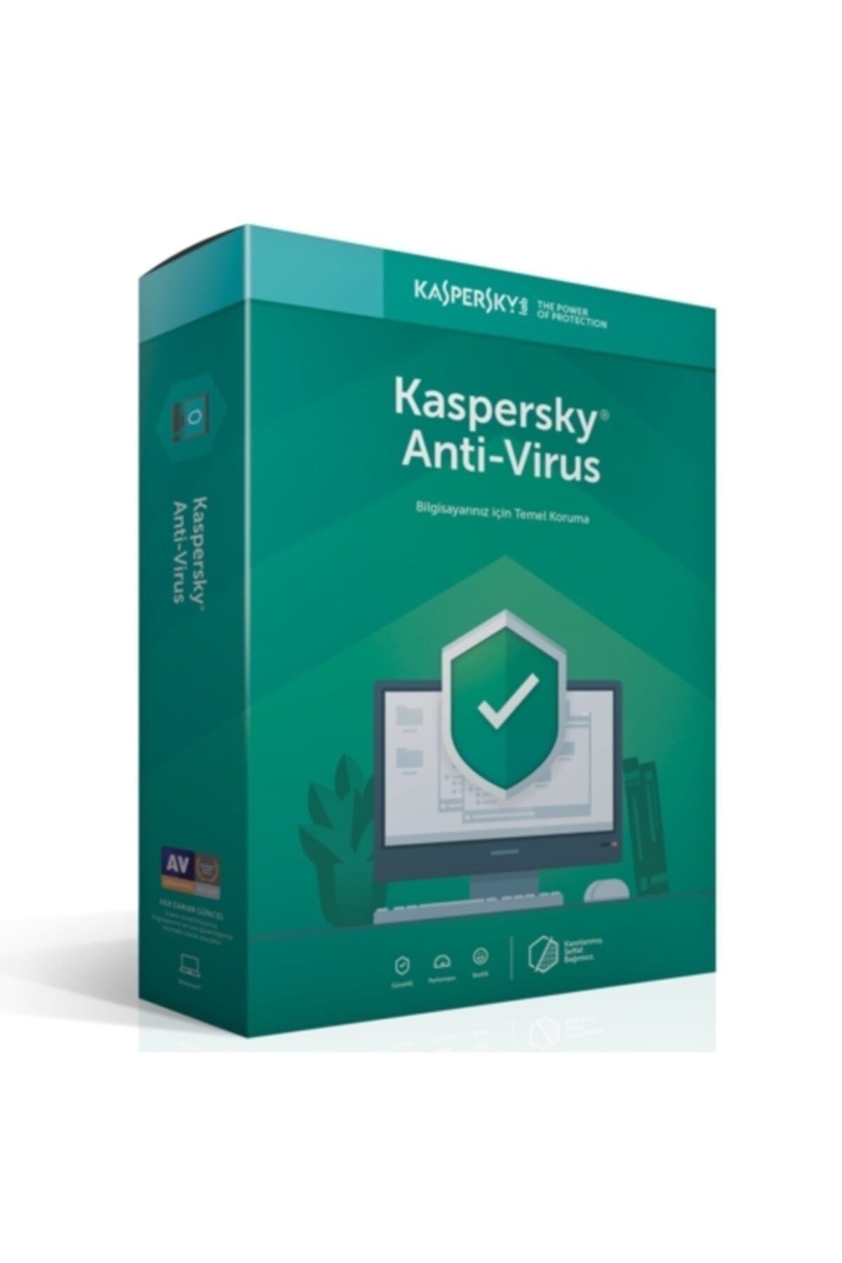 Kaspersky Antivirüs - 2 Kullanıcı Dvd Kutu