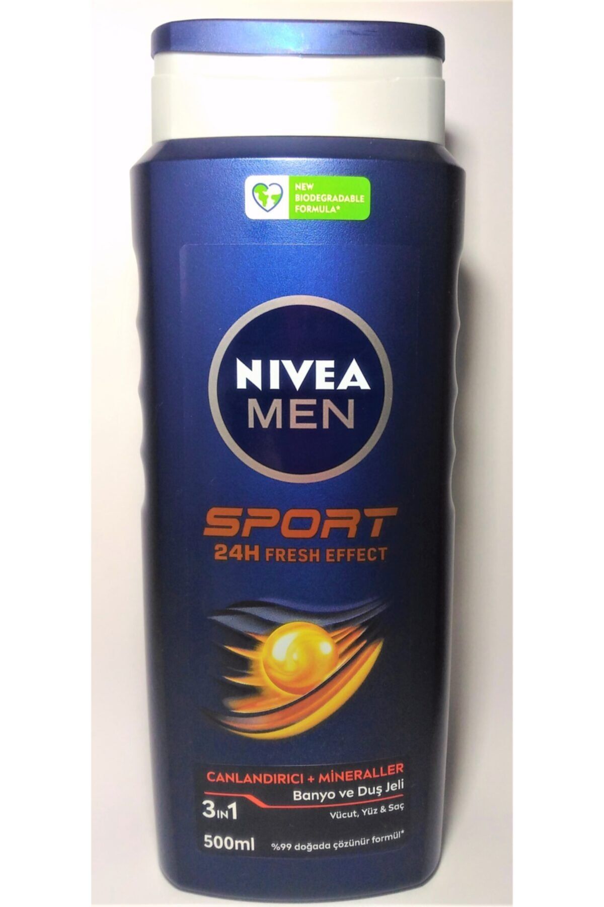 NIVEA Men Sport Banyo Ve Duş Jeli 500ml