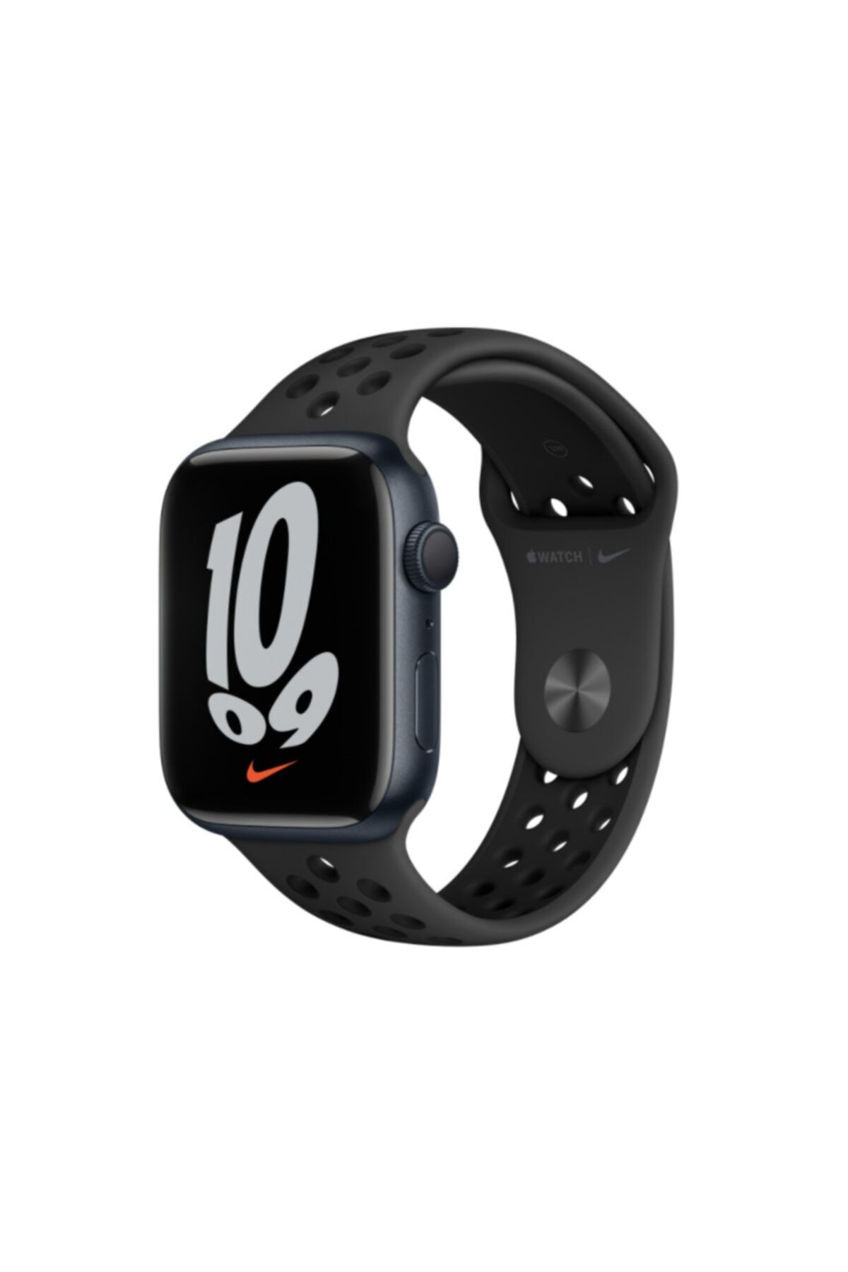 Apple Watch Nike Series 7 45mm GPS Gece Yarısı Kasa ve Gece Yarısı Spor Kordon (Apple Türkiye Garantili)