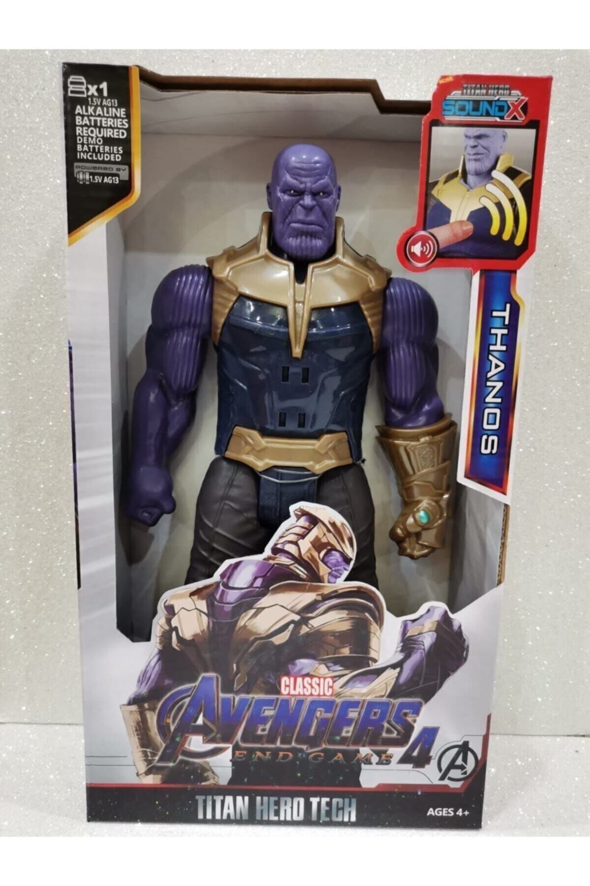 AVENGERS Thanos Action Figür Oyuncak Işıklı Konuşan 28.5 Cm Tanos