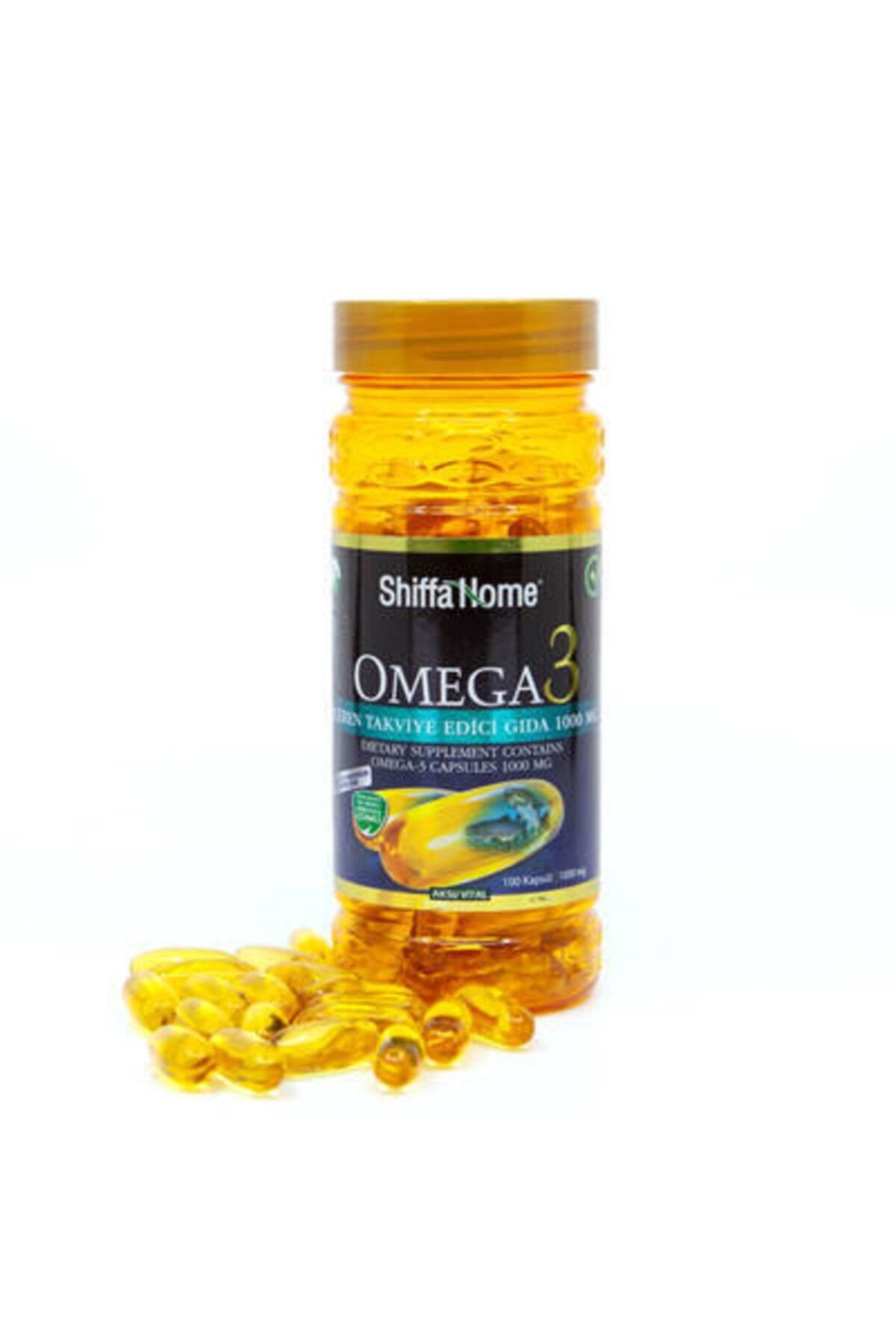 Aksu Vital Shiffa Home Omega 3 Balık Yağı 1000 Mg X 100 Kapsül