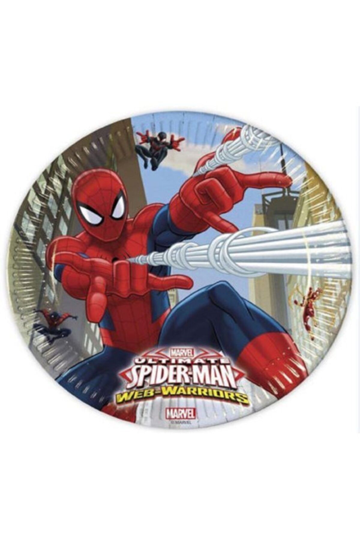 Spiderman 16 Kişilik Spiderman Örümcek Adam Doğum Günü Tabak Bardak Seti