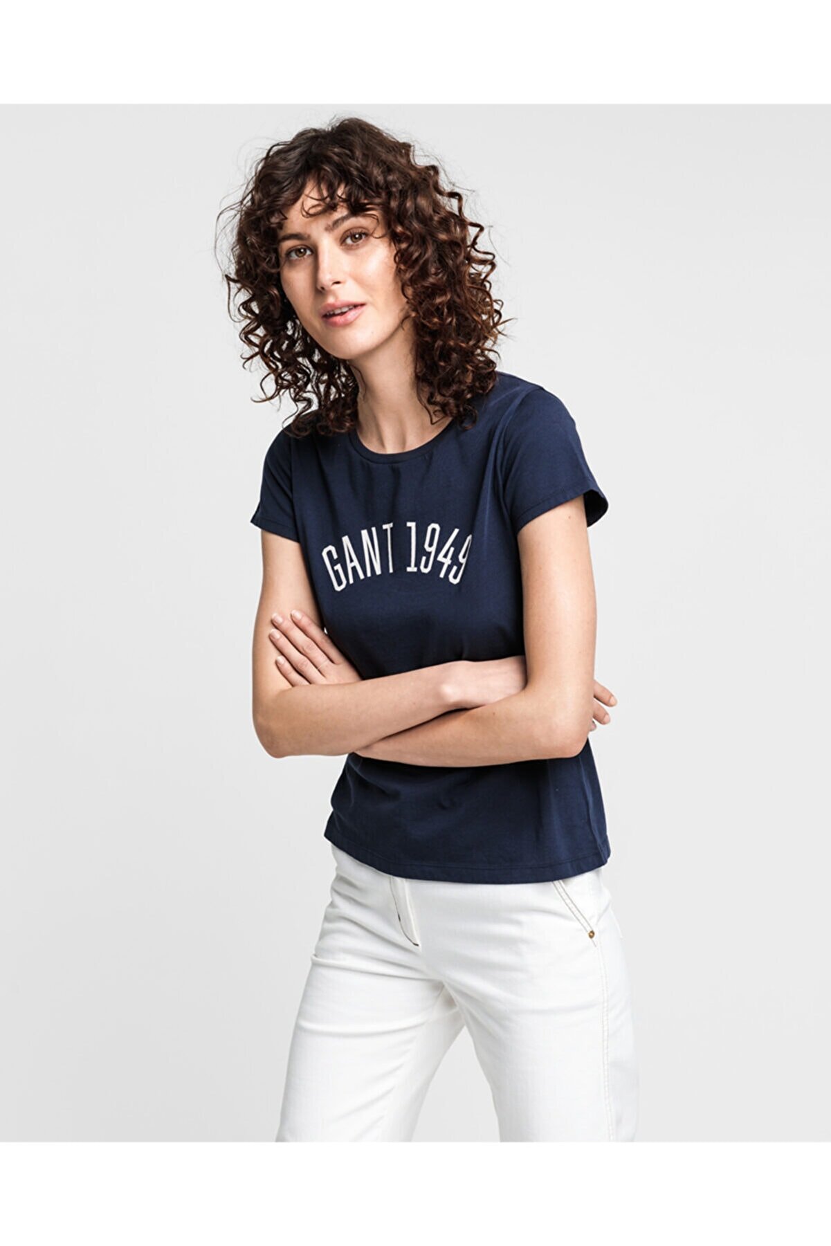 Gant Kadın Lacivert T-shirt