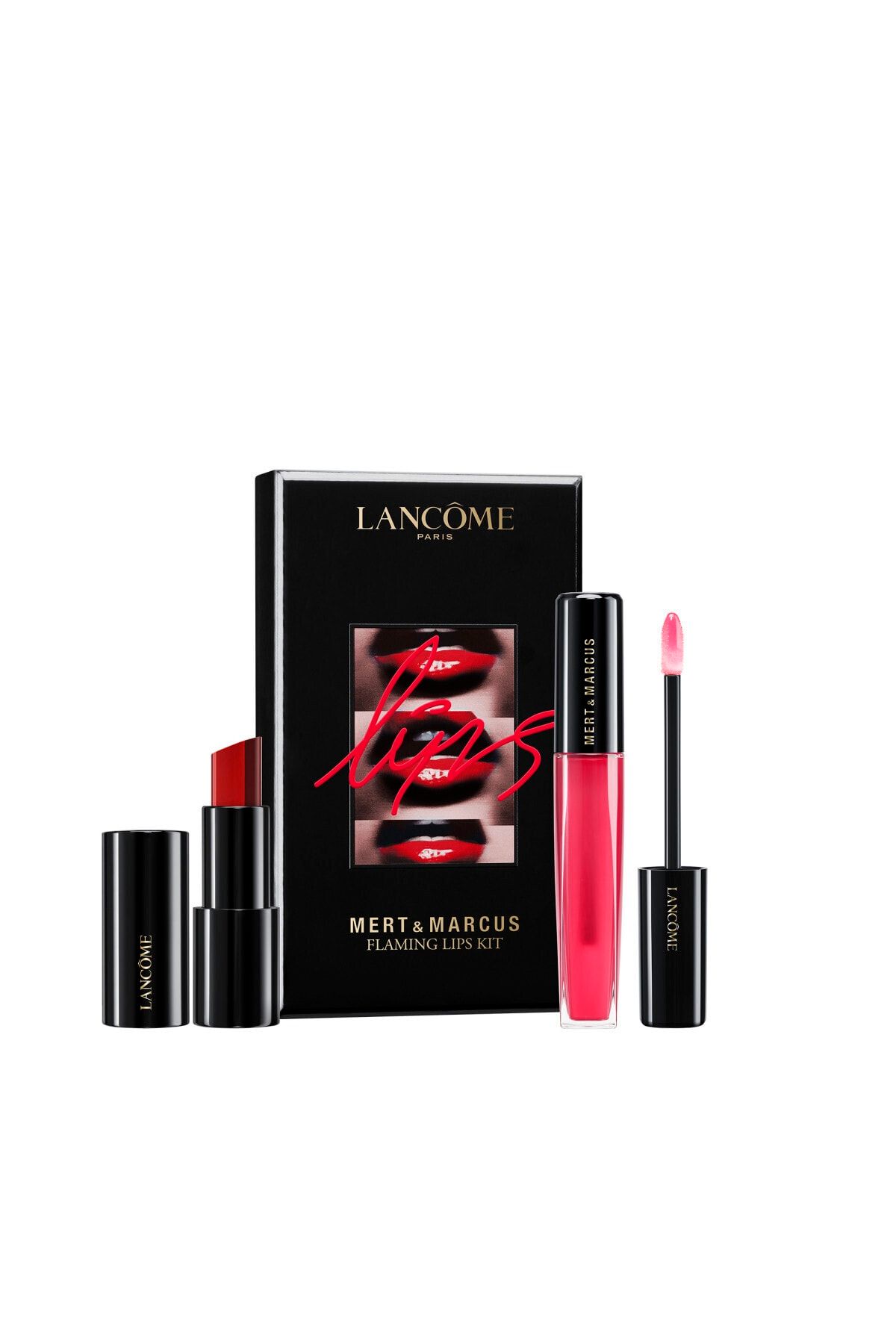 Lancome Lancôme X Mert & Marcus Flaming Lips Dudak Makyajı Kiti 02 Violet 3614272734067