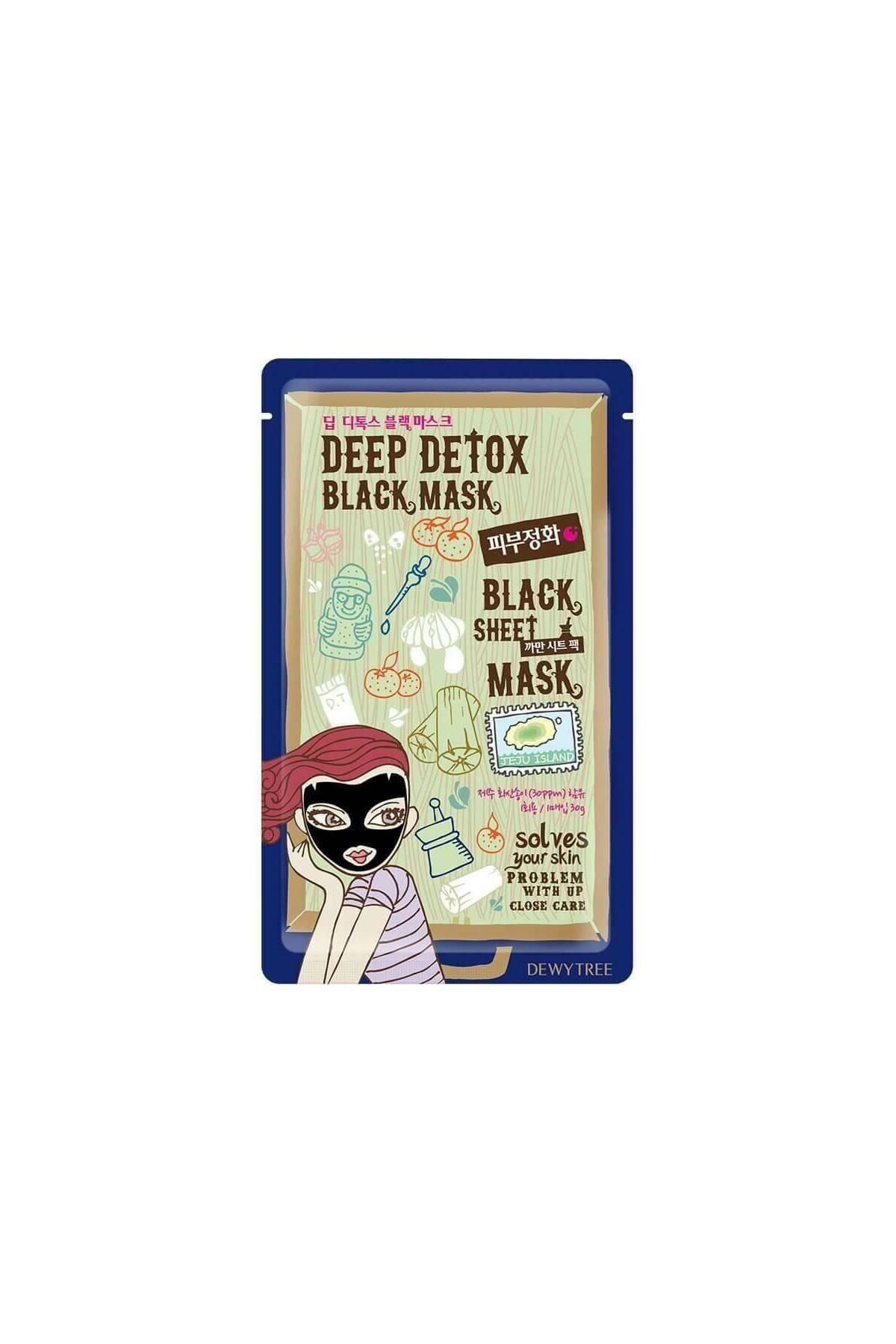DEWYTREE Deep Detox Black Maske