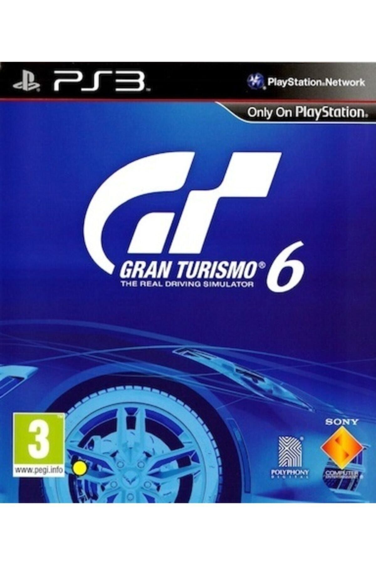 Sony Gran Turismo 6 Türkçe 3d Ps3