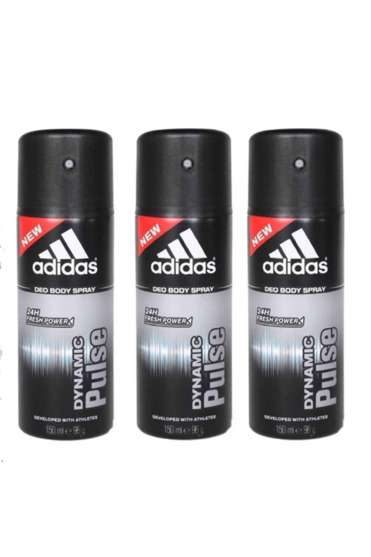 adidas Dynamic Pulse 150 ml Erkek Deodorant x 3 Adet