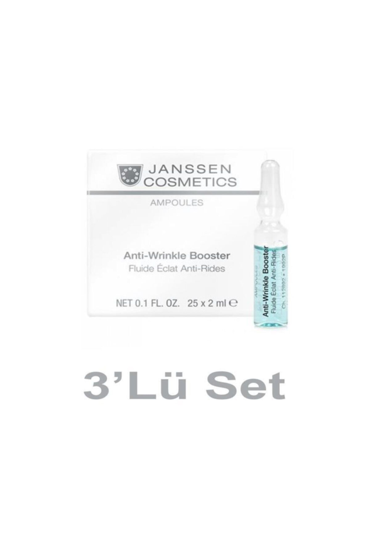 Janssen Cosmetics Cil Bakım Yaşlanma Karşıtı Ampul Detox Fluid 2 ml X3 Adet Janssen Kozmetik