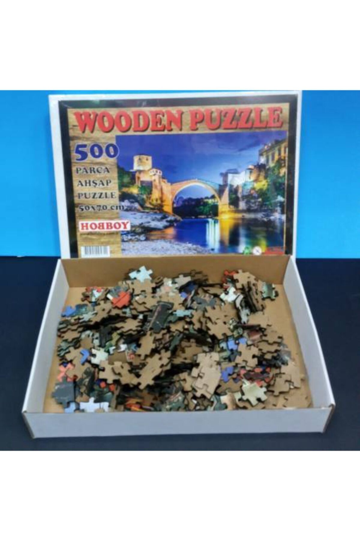 Birlik Oyuncak Wooden Puzzle 500 Parça