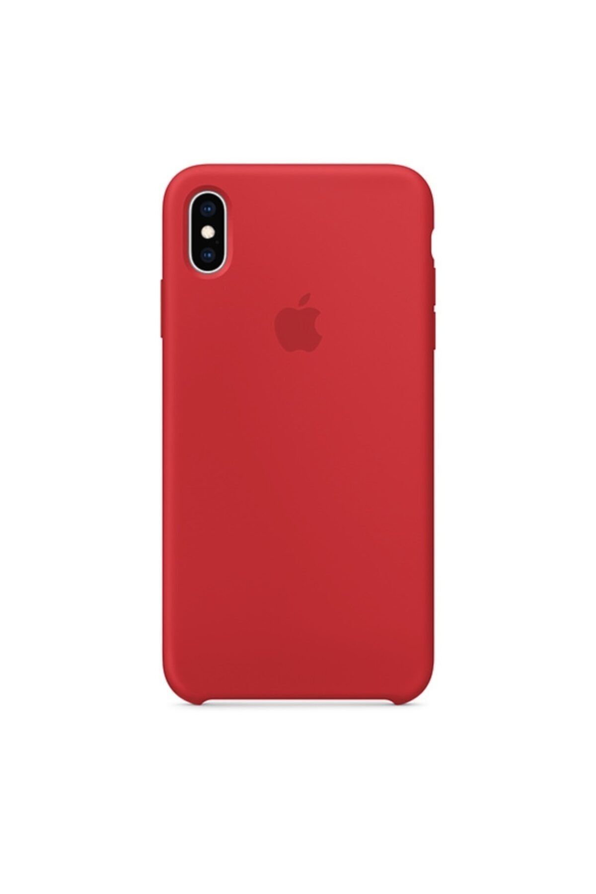 Lopard Apple iPhone XS Max Silikon Kılıf Kauçuk Lansman Arka Kapak Koruma