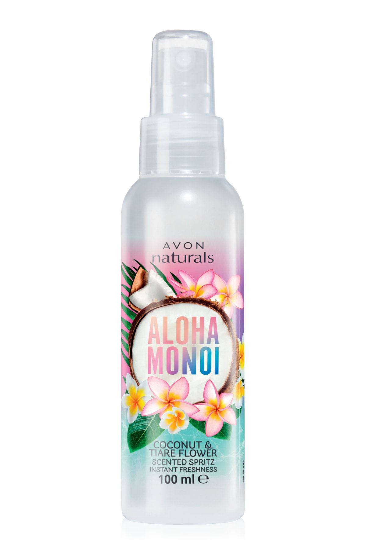 Avon Naturals Hindistan Cevizi ve Tiare Çiçeği Kokulu Vücut Spreyi - 100ml