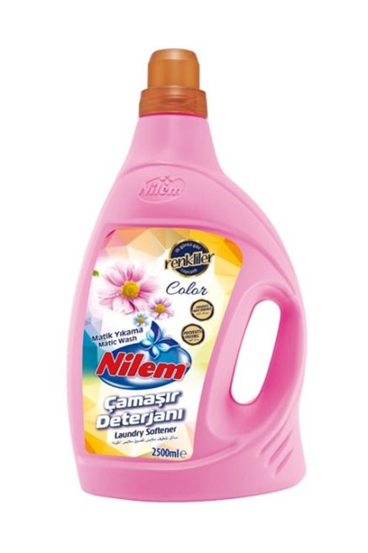 Nilem Sıvı Çamaşır Deterjanı Renkliler - 2.5 lt