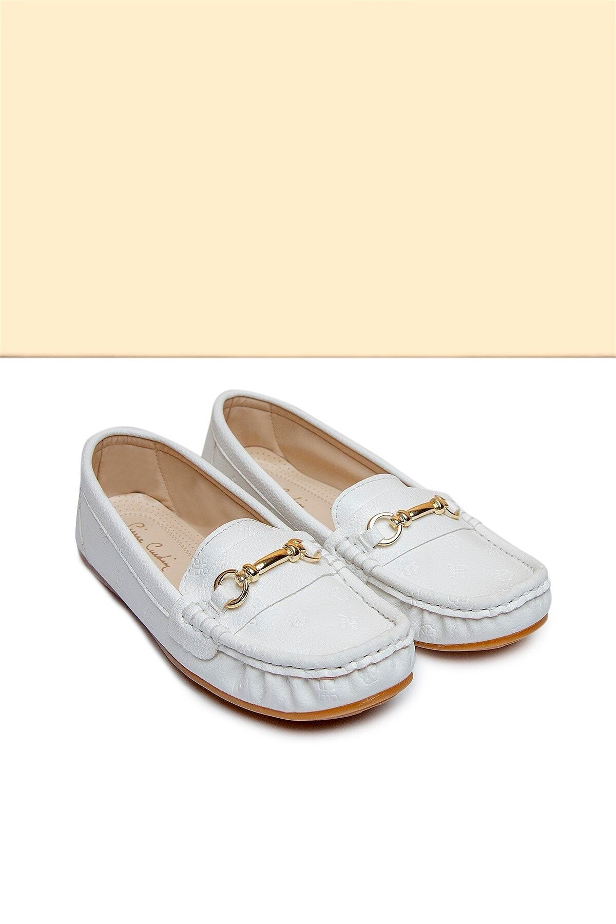 Pierre Cardin Pc-50696 Beyaz Kadın Ayakkabı