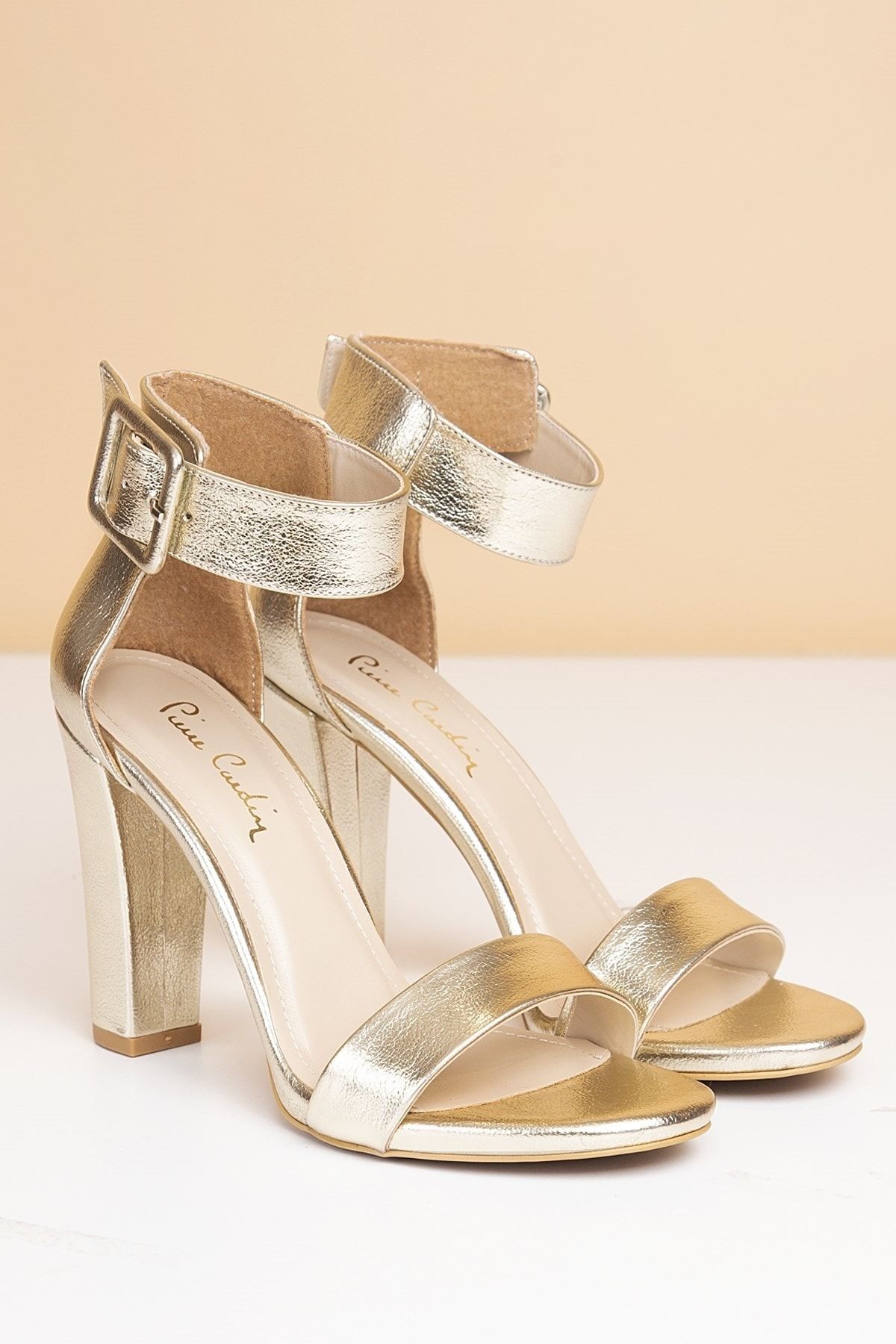 Pierre Cardin Pc-50171 Parlak Altın Kadın Ayakkabı