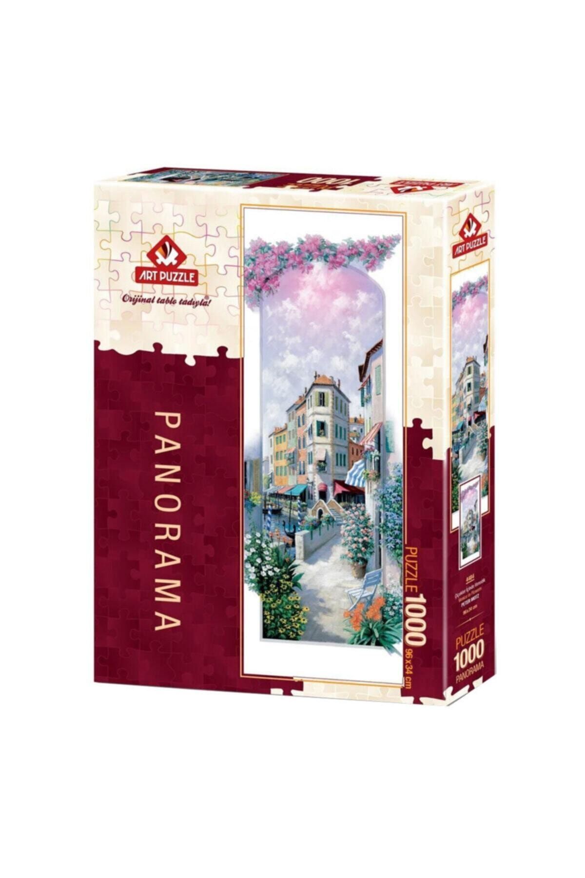 Art Puzzle 4484 Çiçekler Içinde Venedik 1000 Parça Panorama Puzzle