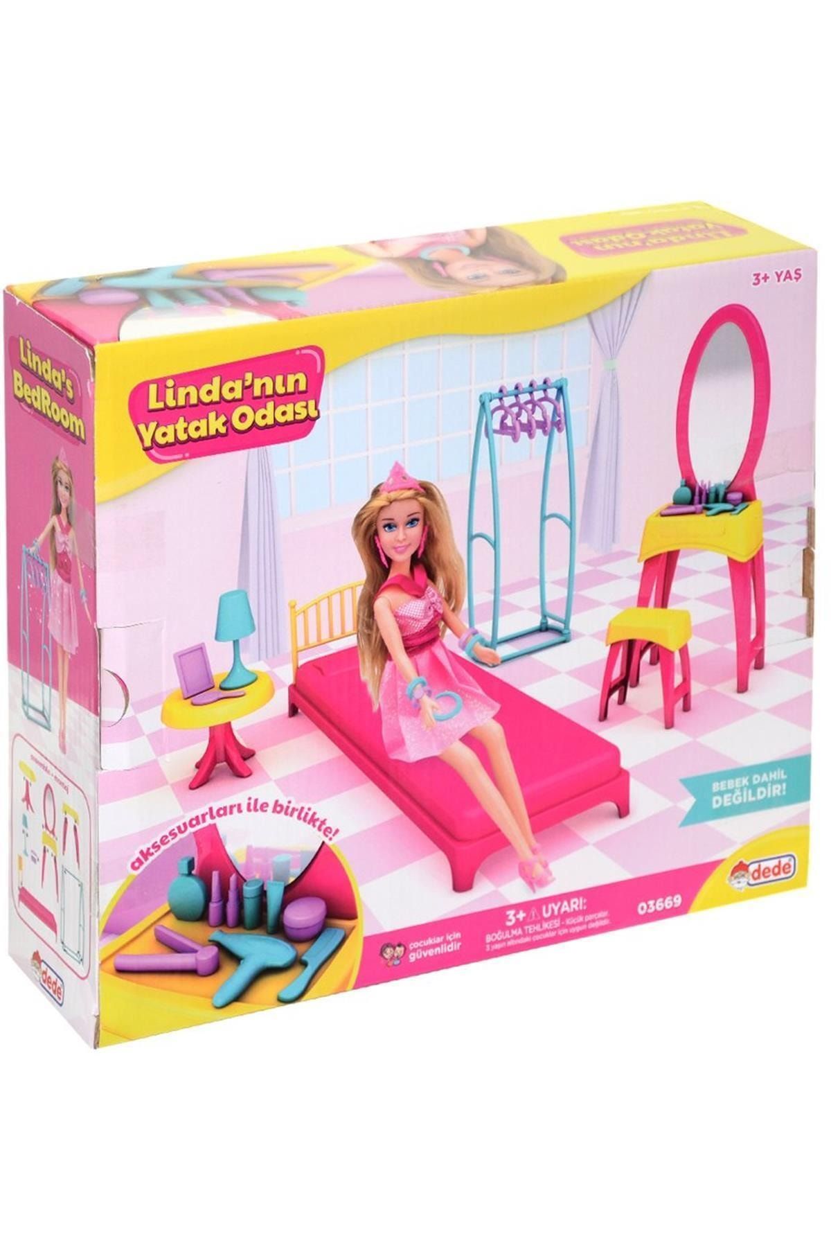 Fen Toys Linda'nın Yatak Odası Oyun Seti +3 Yaş