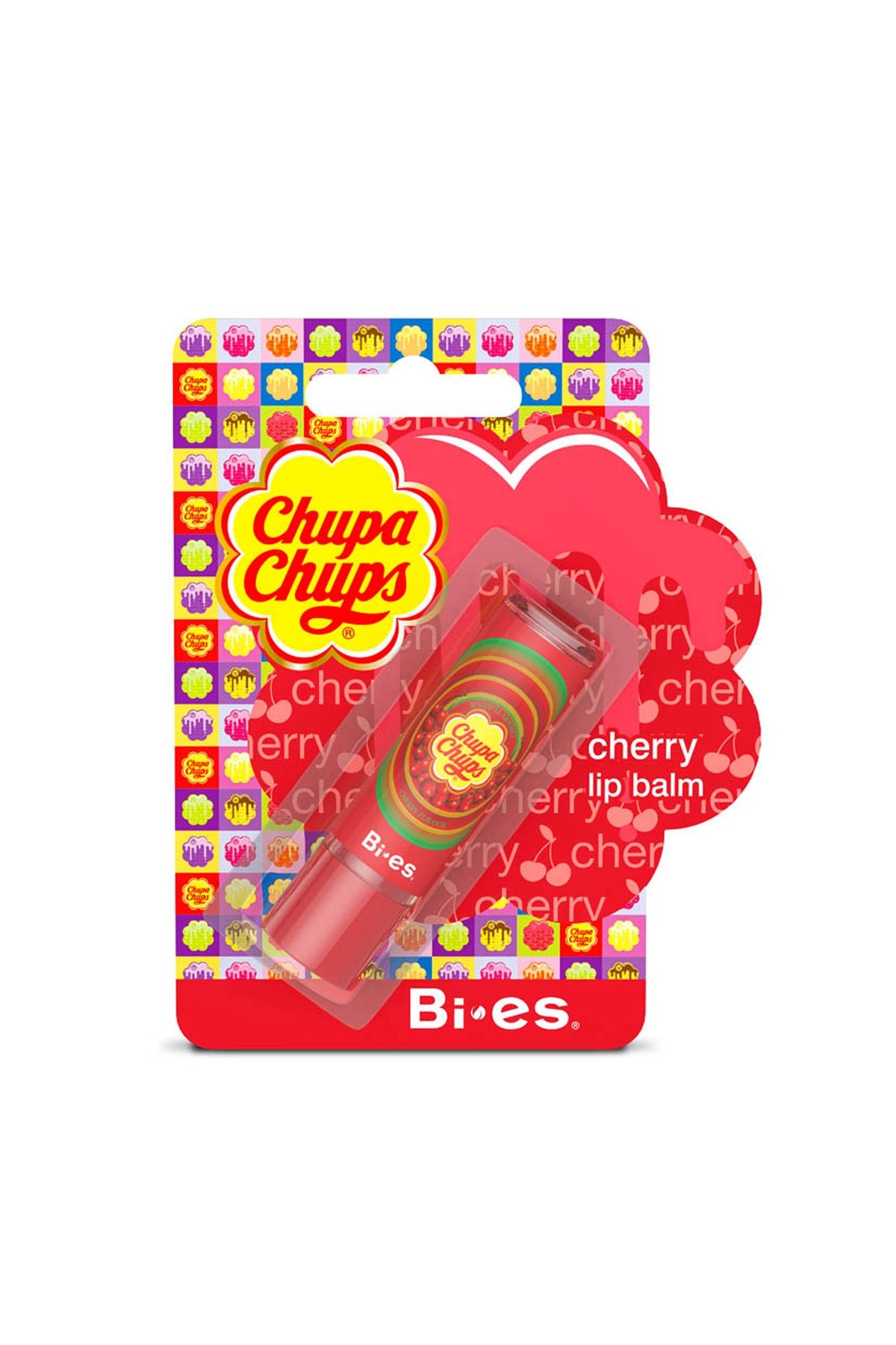 BIES Chupa Chups Cherry Lip Balm 15 Ml Kiraz Aromalı Çocuk Dudak Balmı Lipbalm