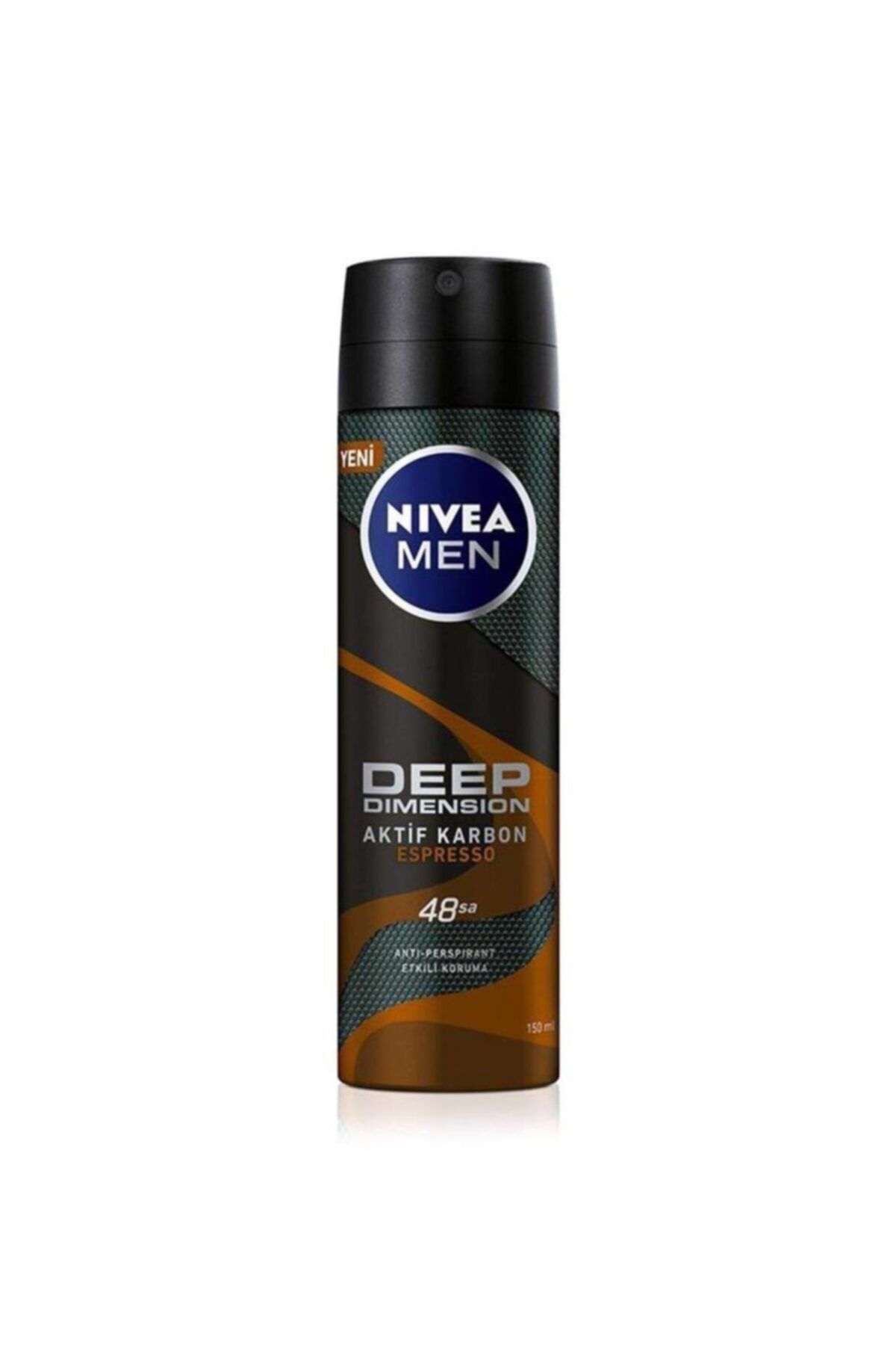 NIVEA Nıvea Deep Dimension Espresso Deodorant Erkek 150 Ml