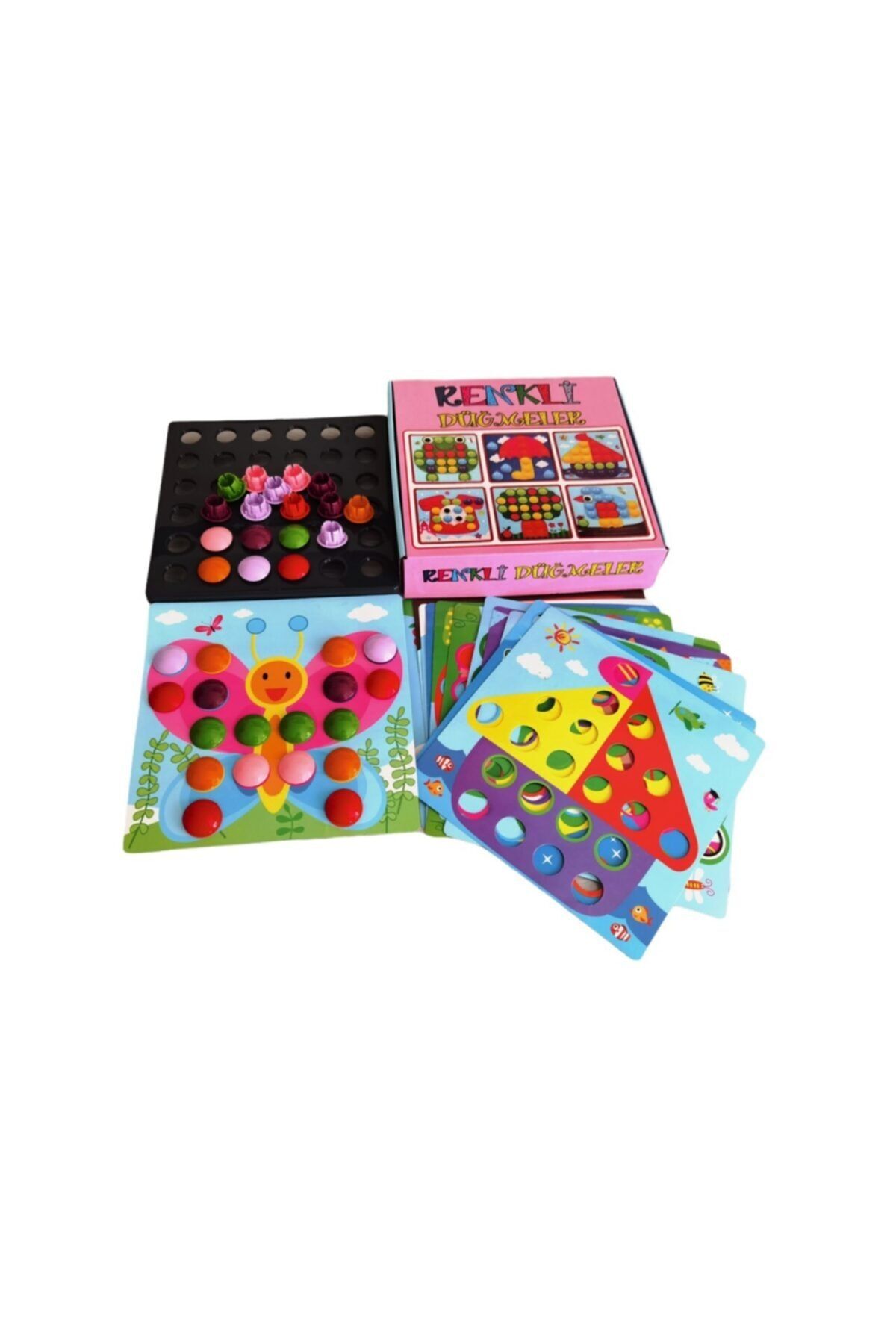 Yuka Kids Renkli Düğmeler