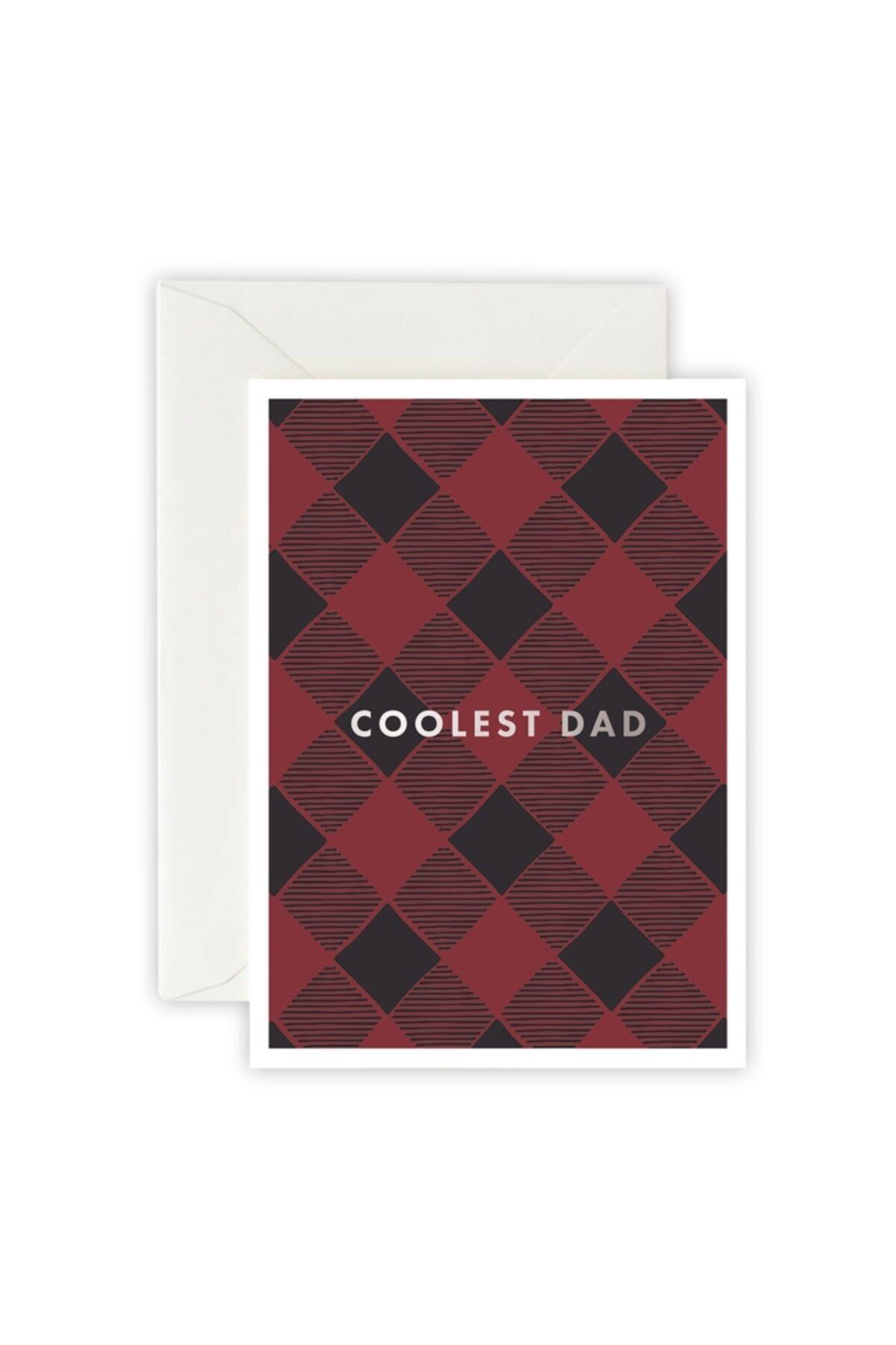 Paper Maper Co Coolest Dad - Tebrik Kartı Zarf ve Sticker Set