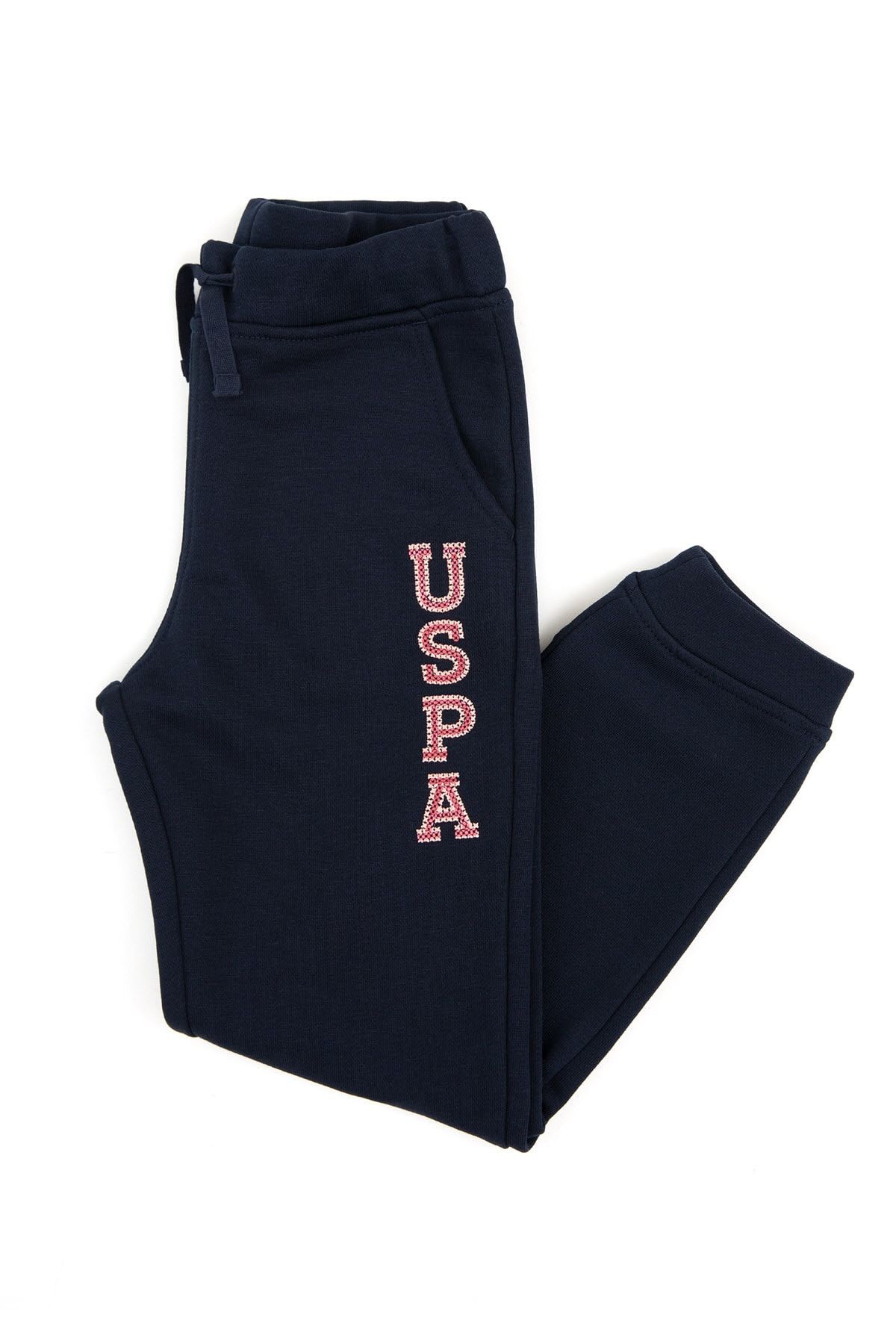 U.S. Polo Assn. Lacivert Kız Çocuk Örme Pantolon
