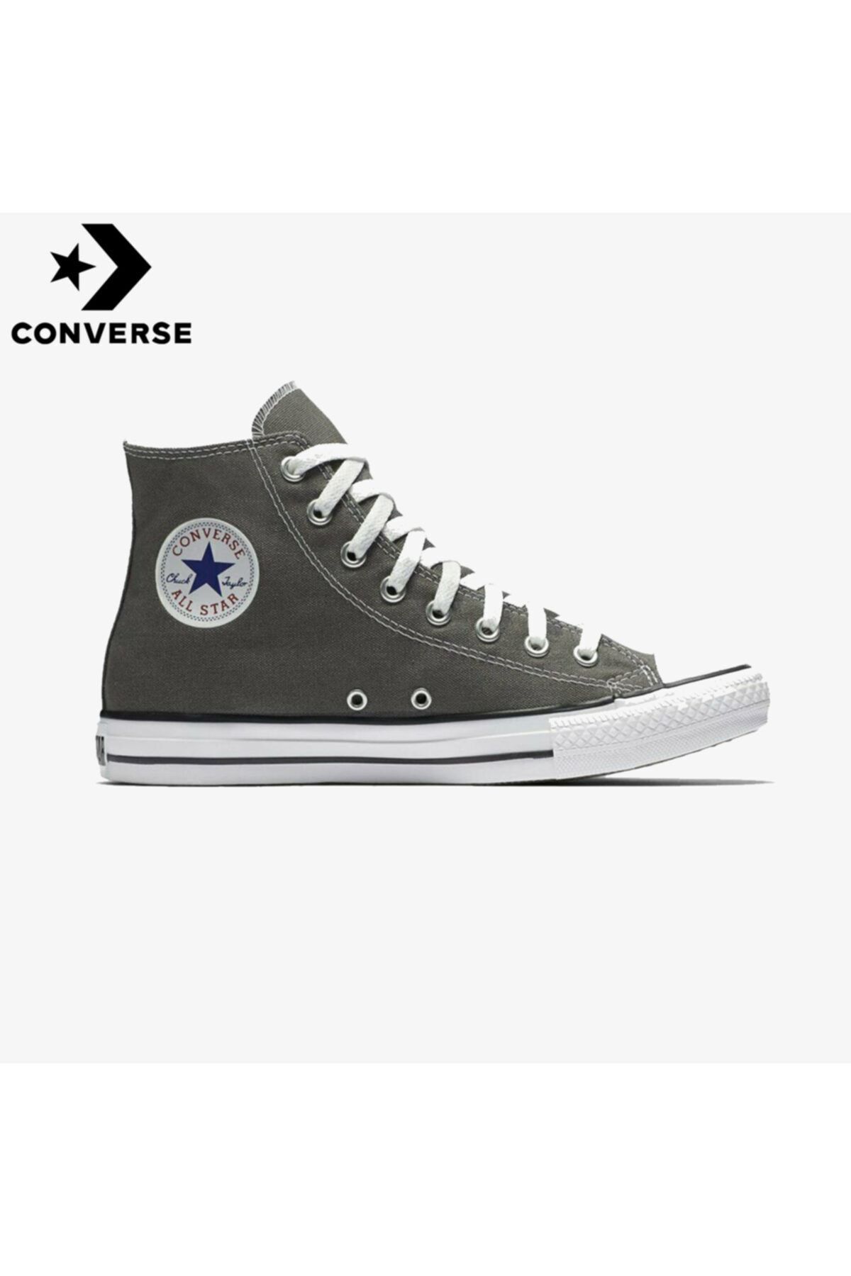 Converse Unisex Gri Boğazlı Yürüyüş Ayakkabısı 1j793c