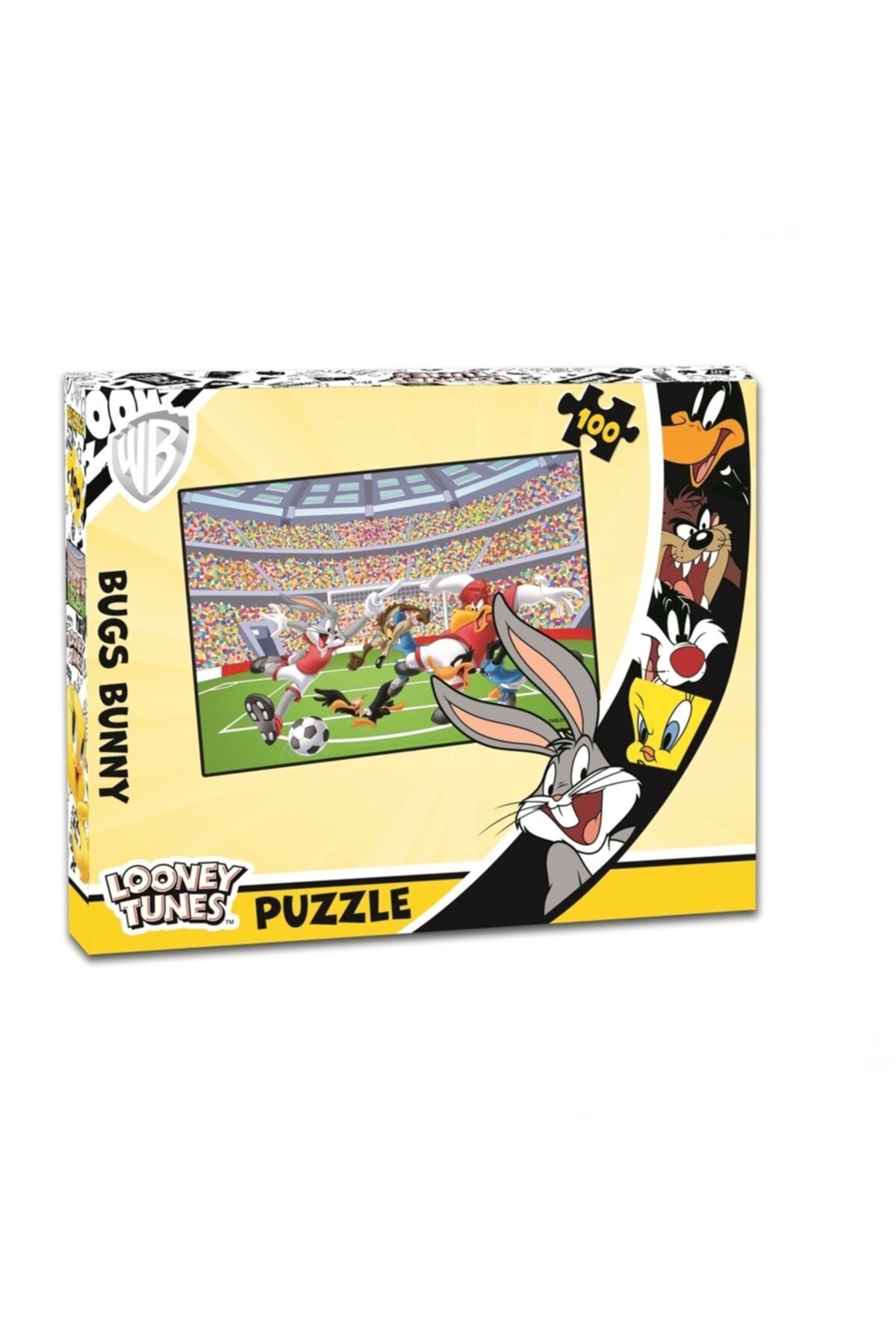 LAÇO Looney Tunes 100 Parça Kutu Puzzle