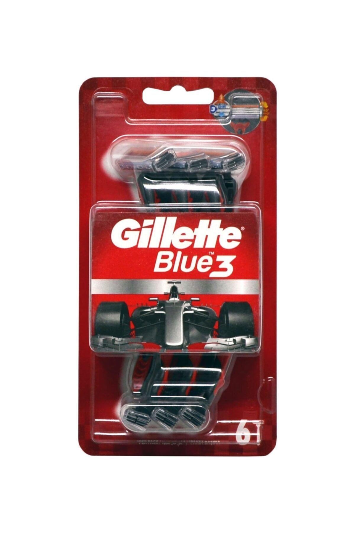 Gillette Blue3 Nitro 6'lı Tıraş Bıçağı