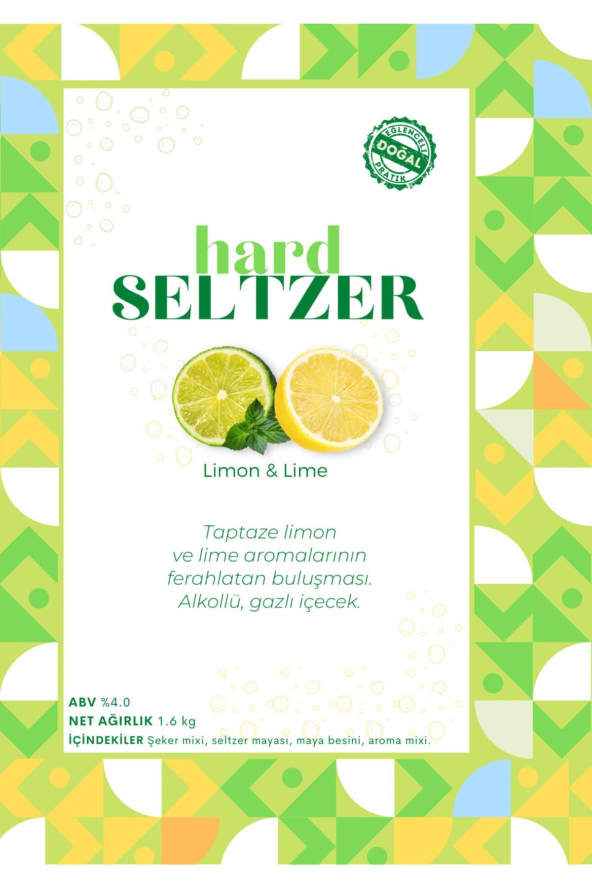 Vinomarket Hard Seltzer - Limonlu