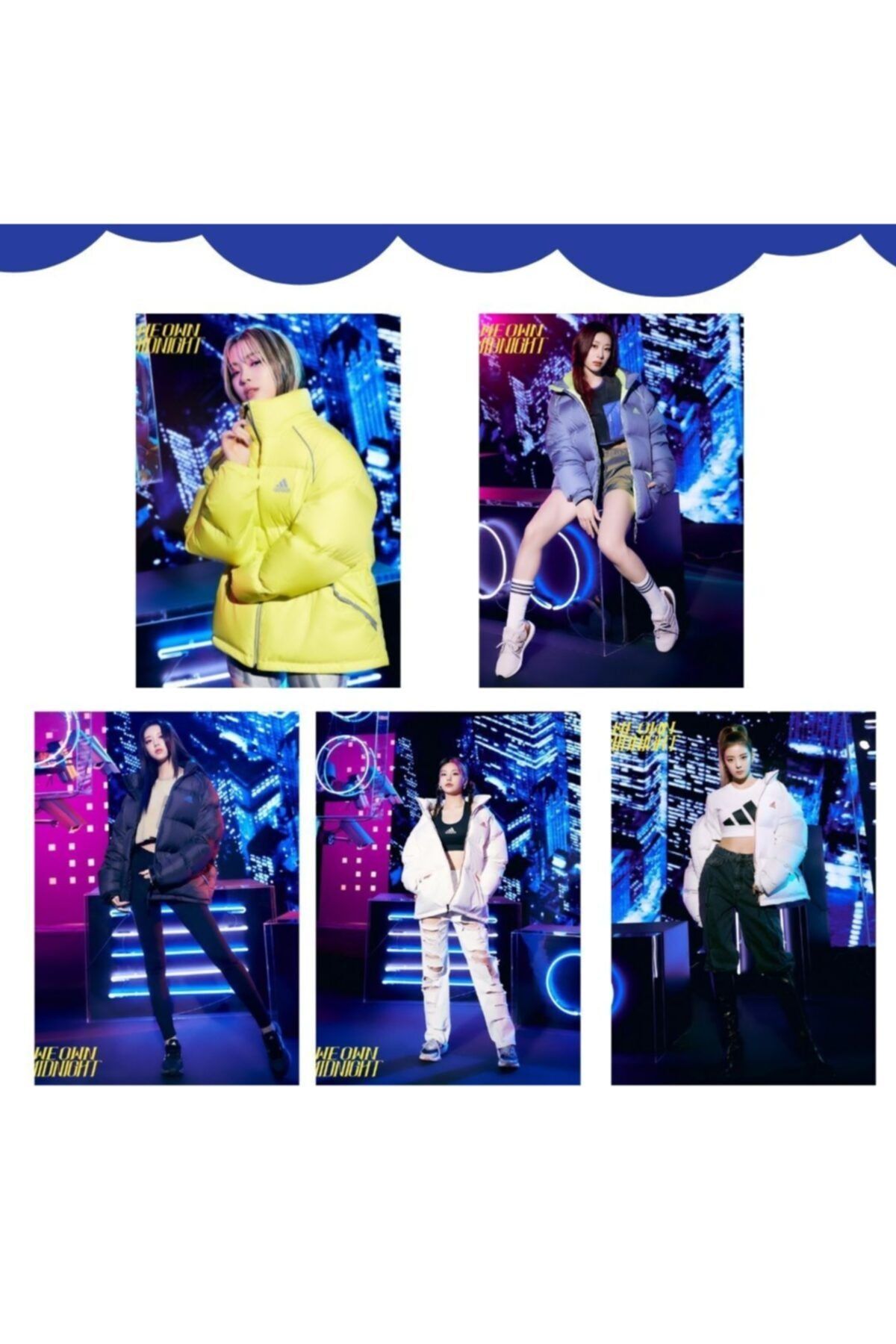 Kpop Dünyasi Itzy Üye Poster Set 2