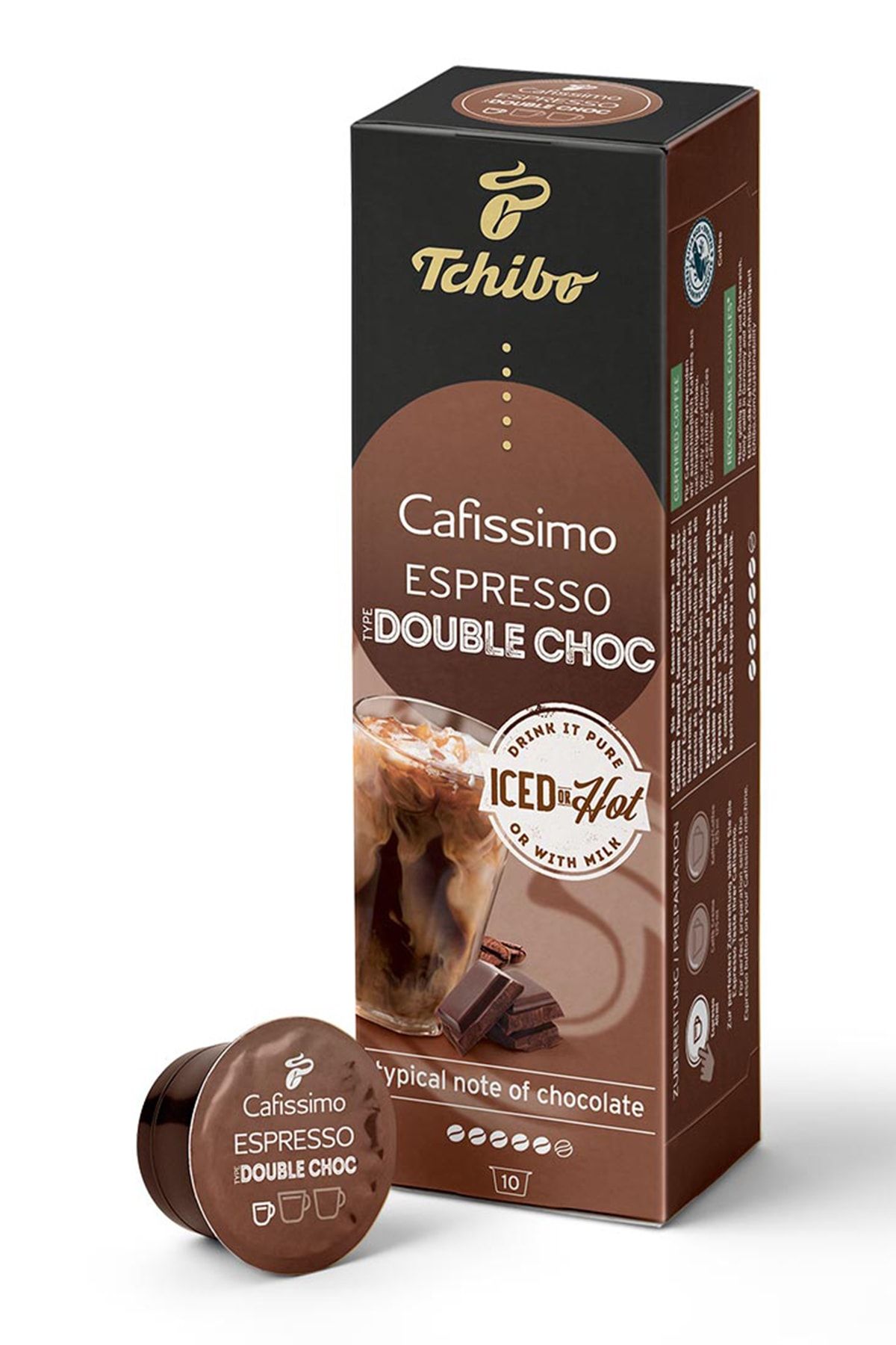 Tchibo Cafissimo Espresso Double Choc Aromalı 10 Adet Kapsül Kahve